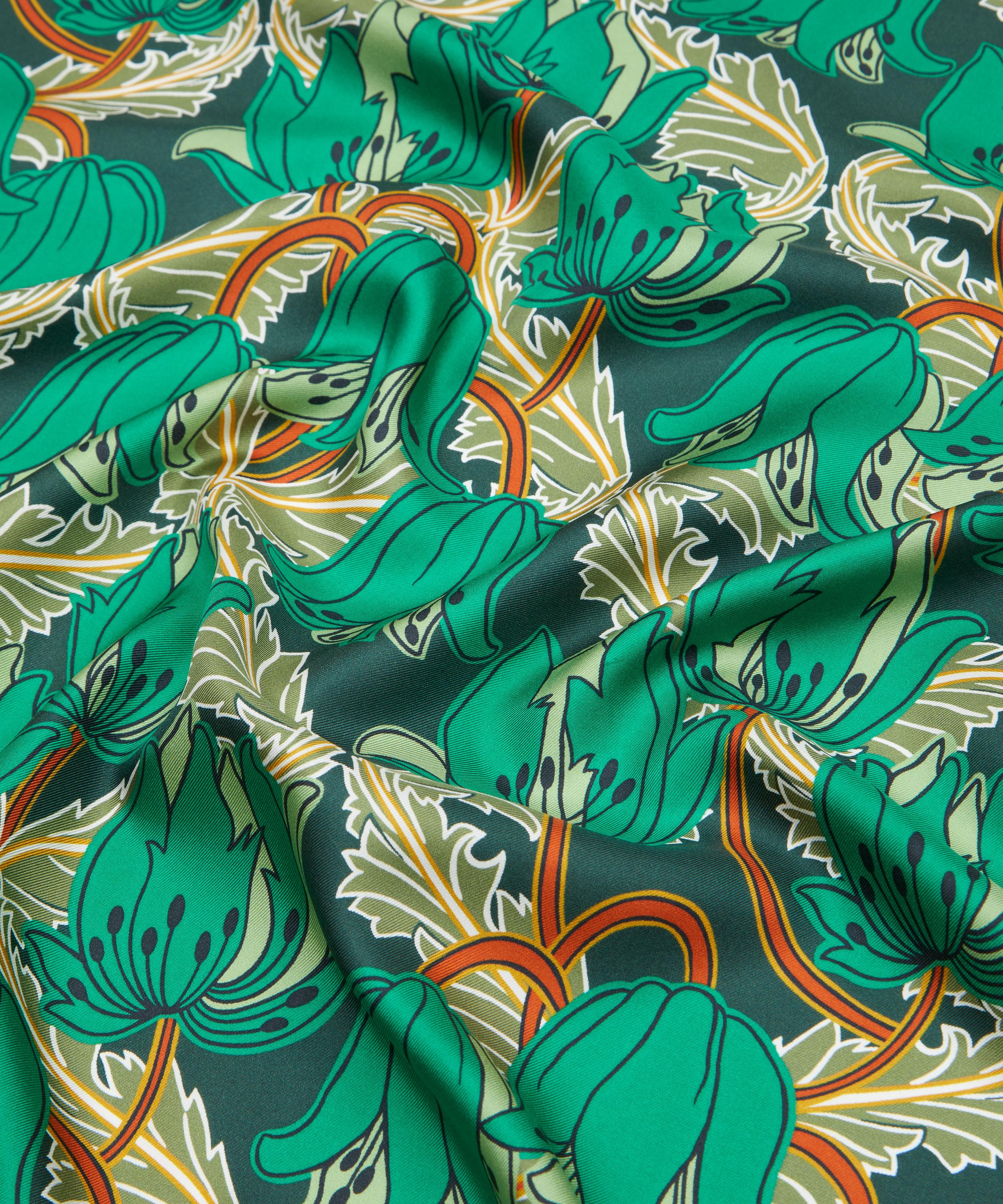 Liberty - Evelyn Dawn 90X90 Silk Scarf image number 4