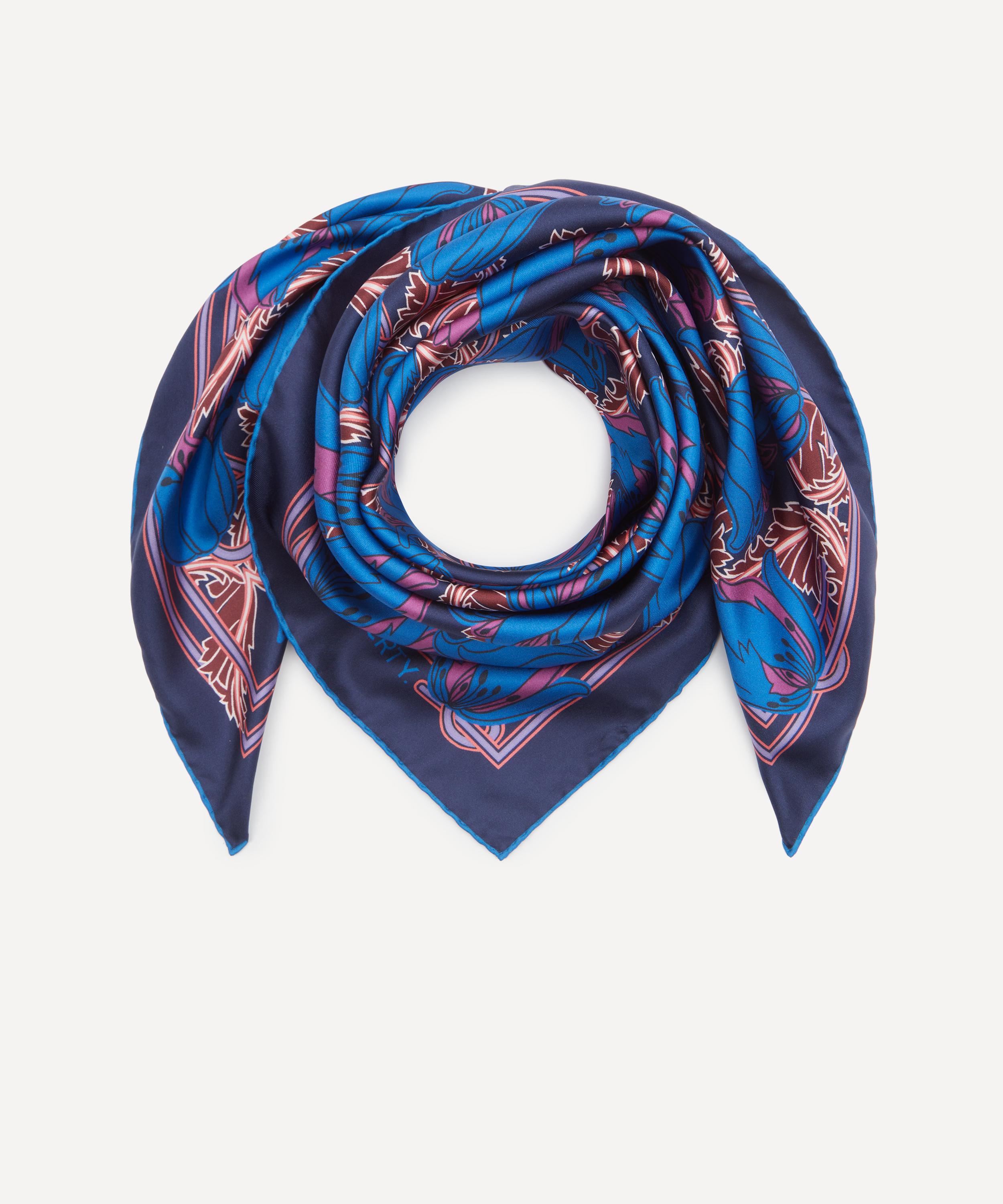 Liberty - Evelyn Dawn 90X90 Silk Scarf image number 2