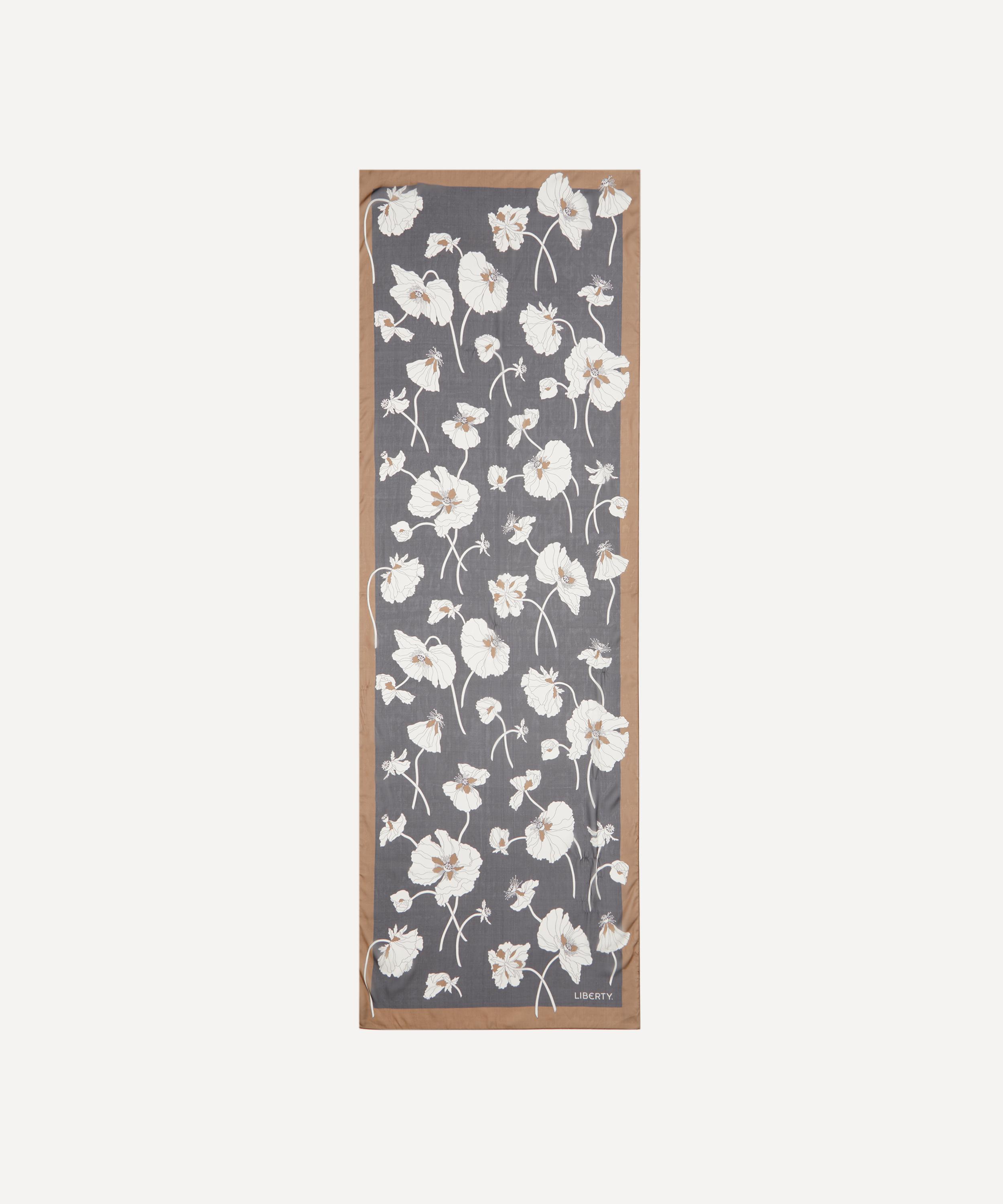 Liberty - Fragile Blooms 70X200 Silk Chiffon Scarf image number 0
