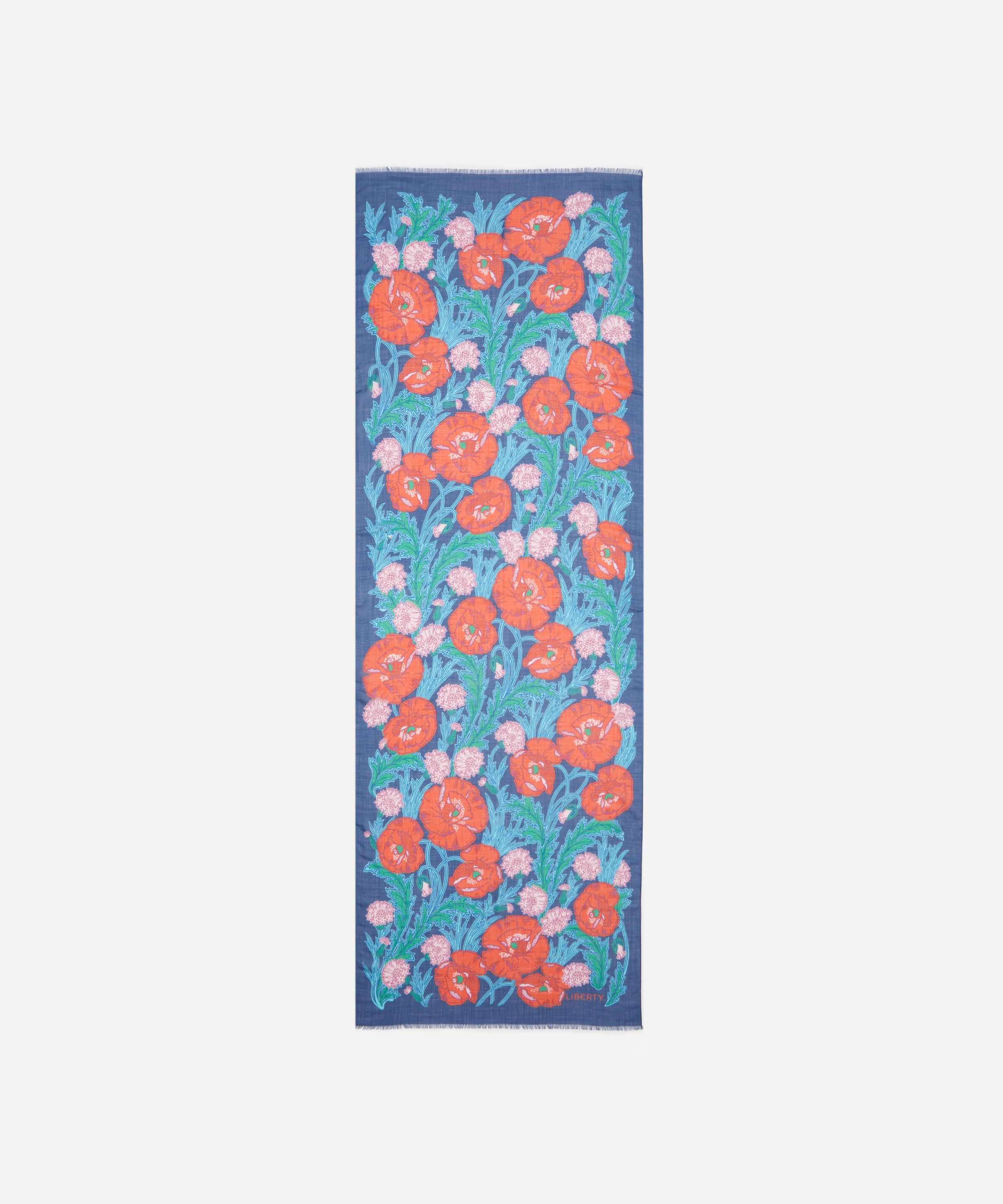 Liberty - Beatrice Maud 70X200 Wool-Silk Scarf