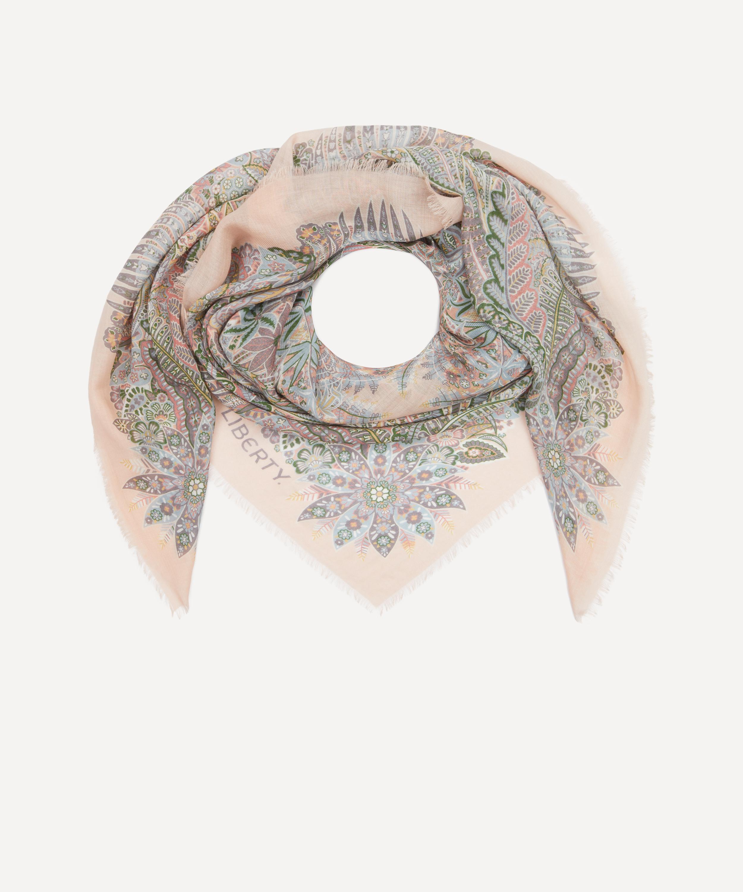 Liberty - Adelphi Voyage 140X140 Wool-Silk Scarf image number 2