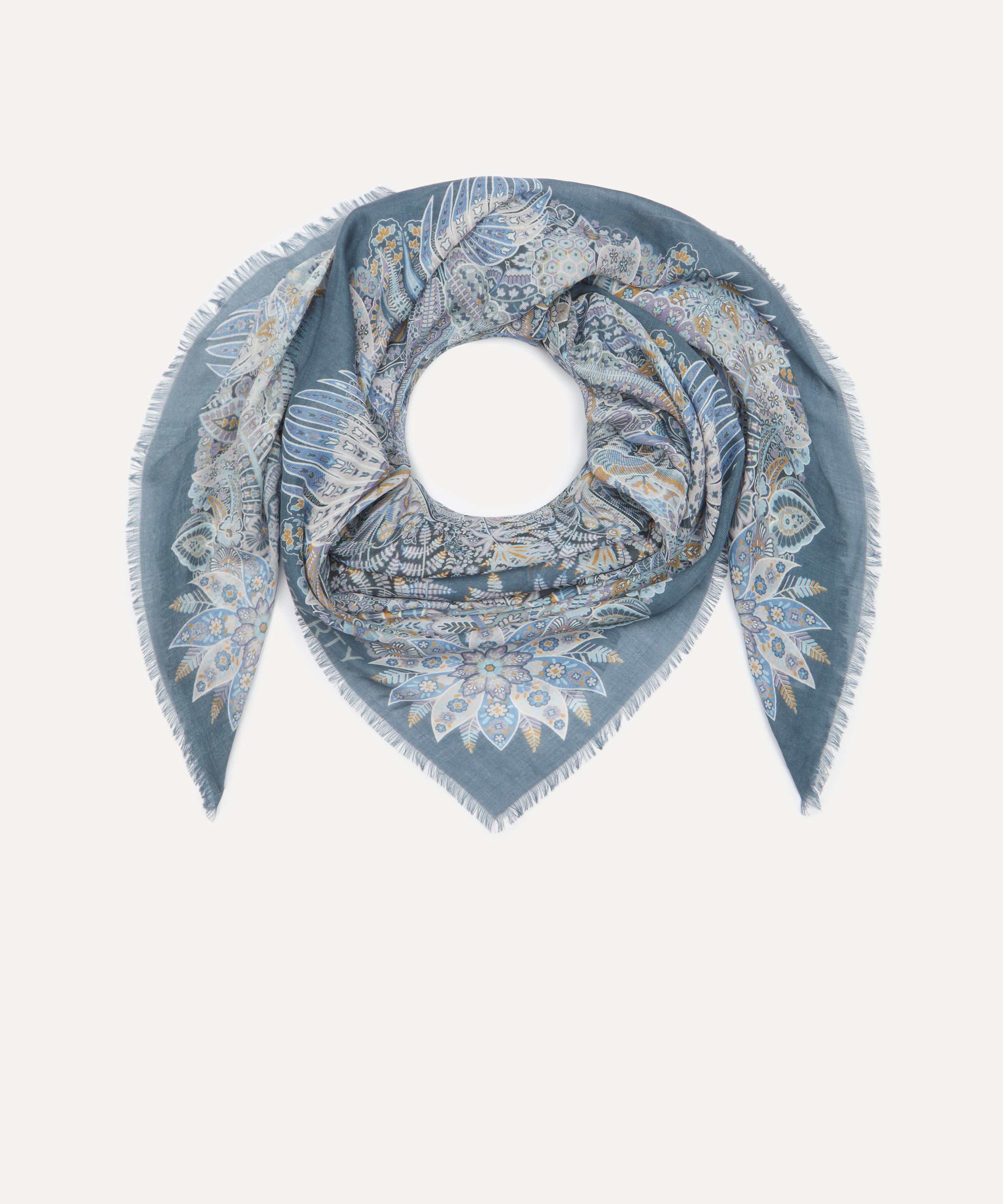 Liberty - Adelphi Voyage 140X140 Wool-Silk Scarf image number 2