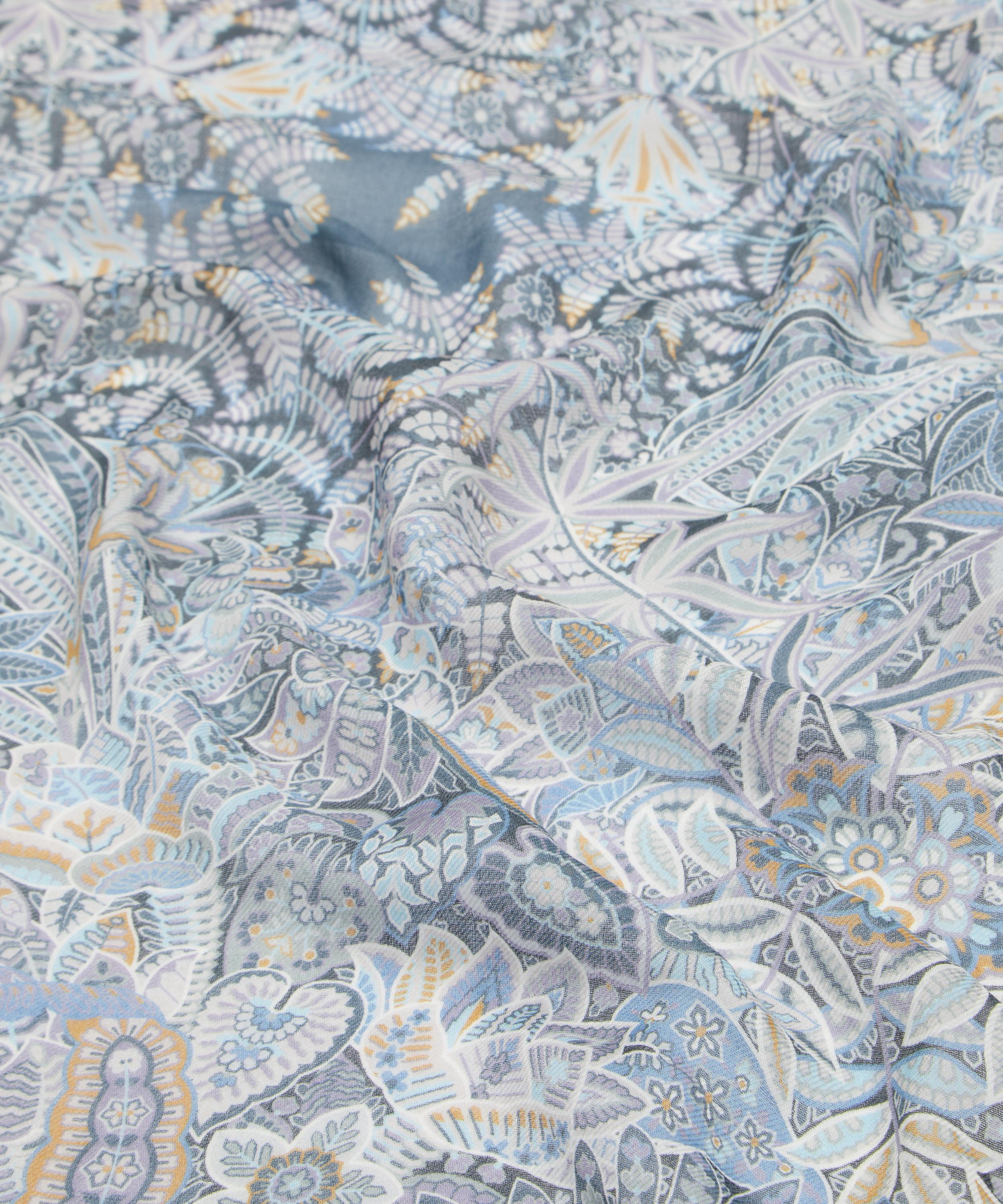 Liberty - Adelphi Voyage 140X140 Wool-Silk Scarf image number 4