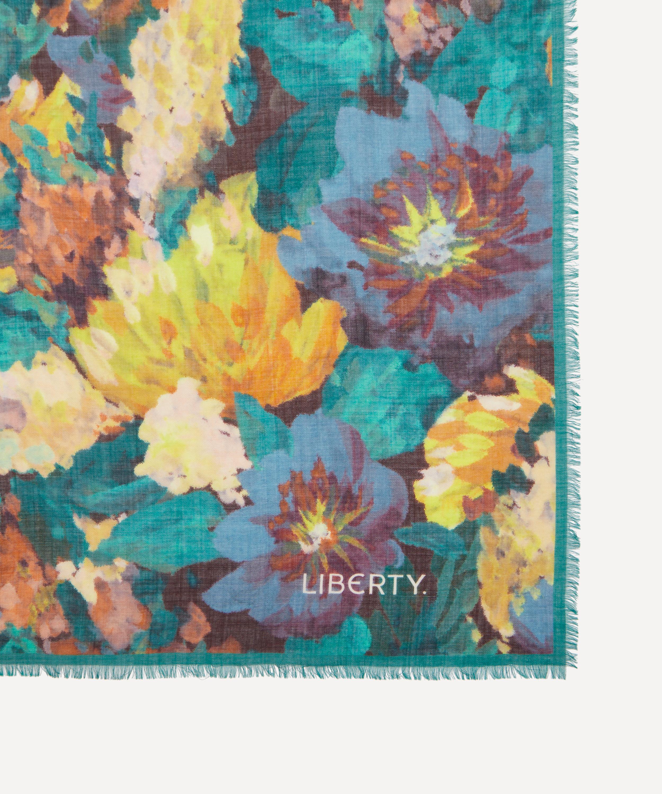 Liberty - Artist’s Bouquet 140X140 Wool-Silk Scarf image number 3