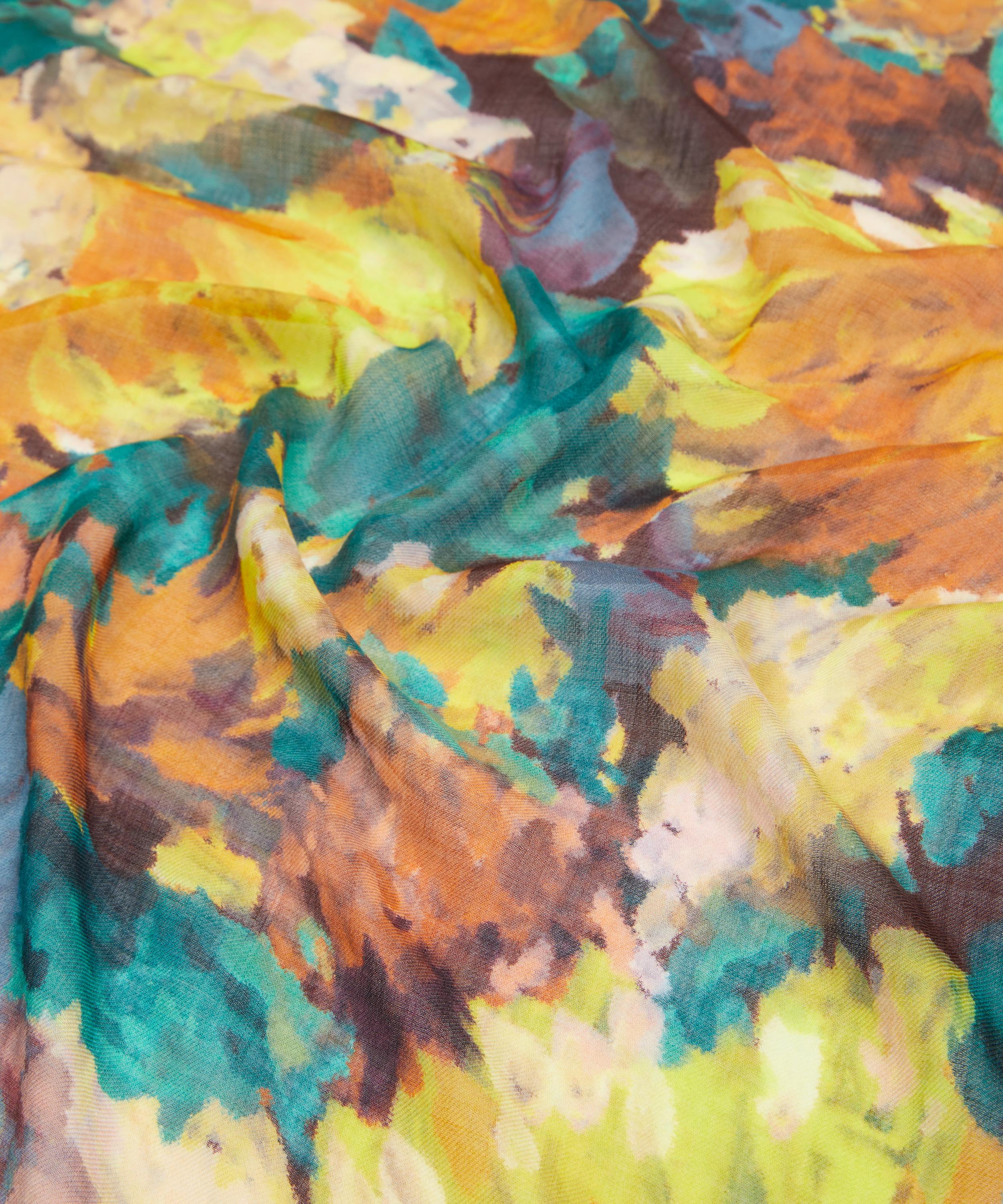 Liberty - Artist’s Bouquet 140X140 Wool-Silk Scarf image number 4
