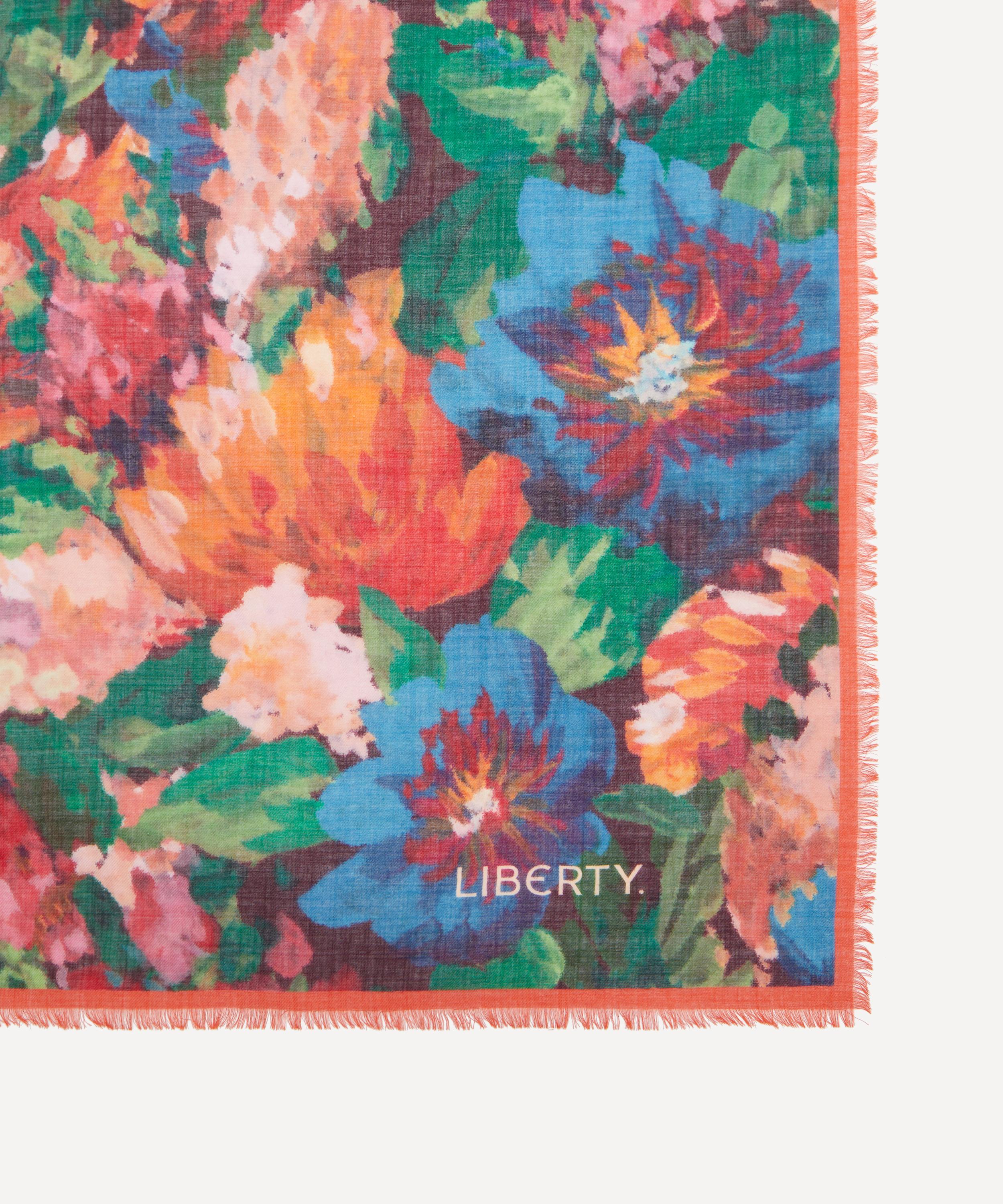 Liberty - Artist’s Bouquet 140X140 Wool-Silk Scarf image number 3