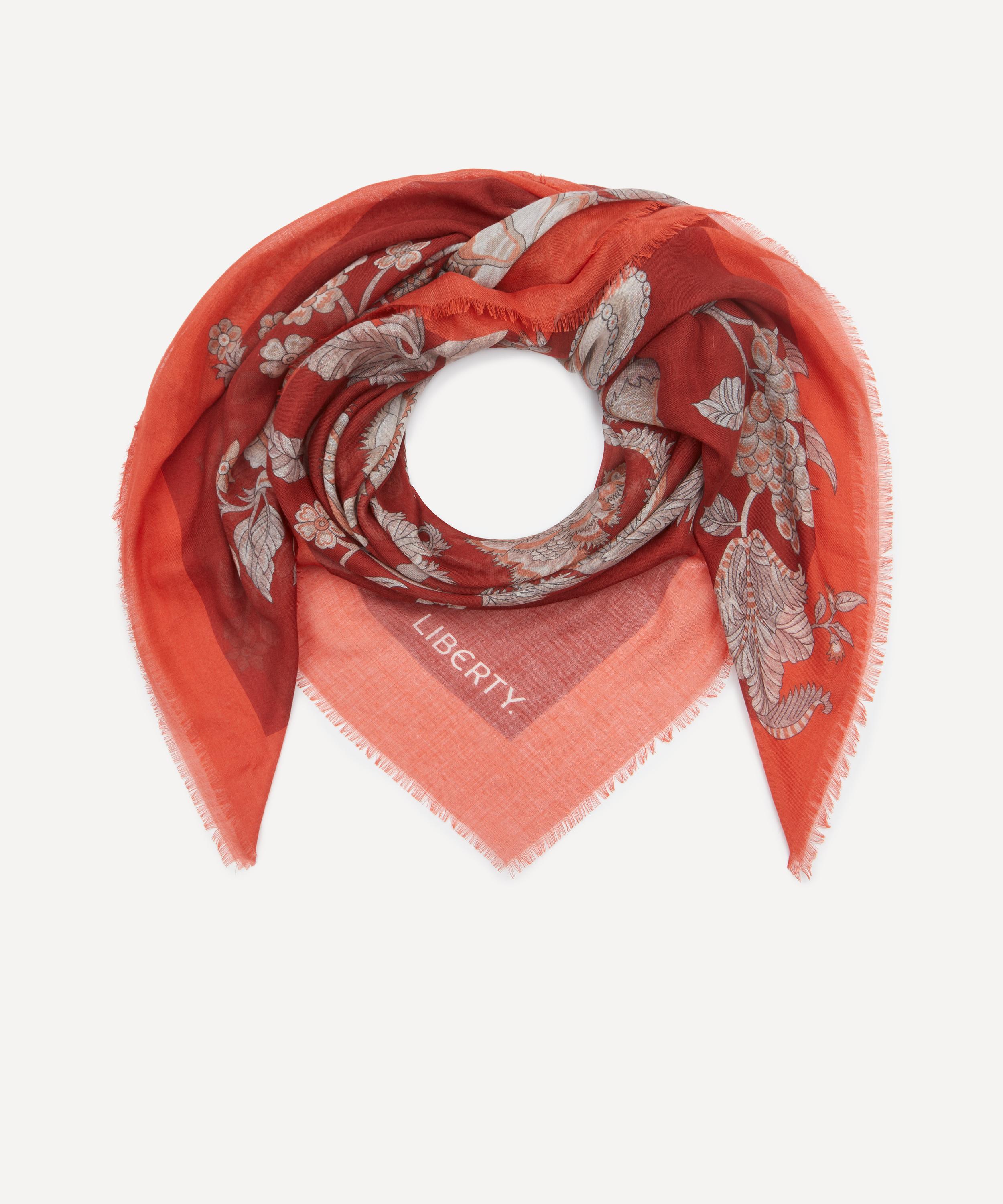 Liberty - Palampore Trail 140X140 Cashmere-Silk Scarf image number 2