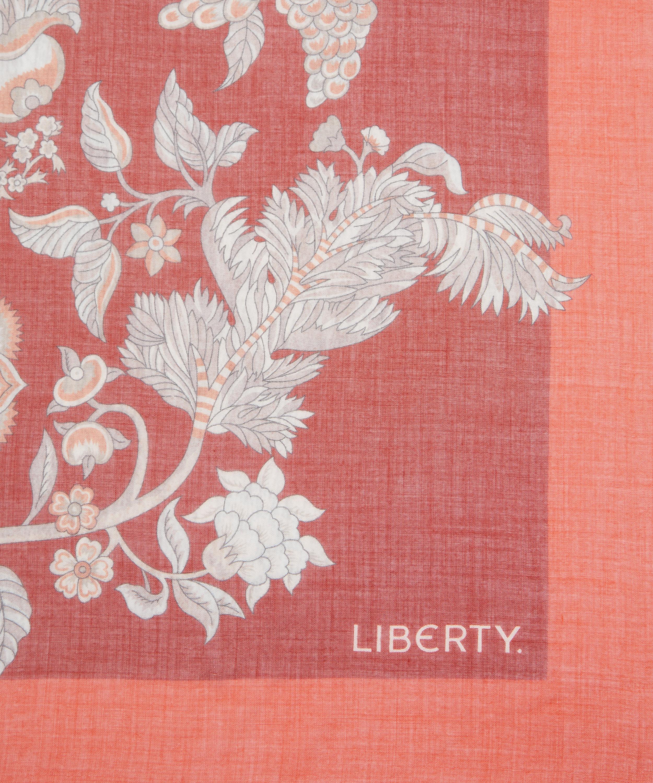 Liberty - Palampore Trail 140X140 Cashmere-Silk Scarf image number 3