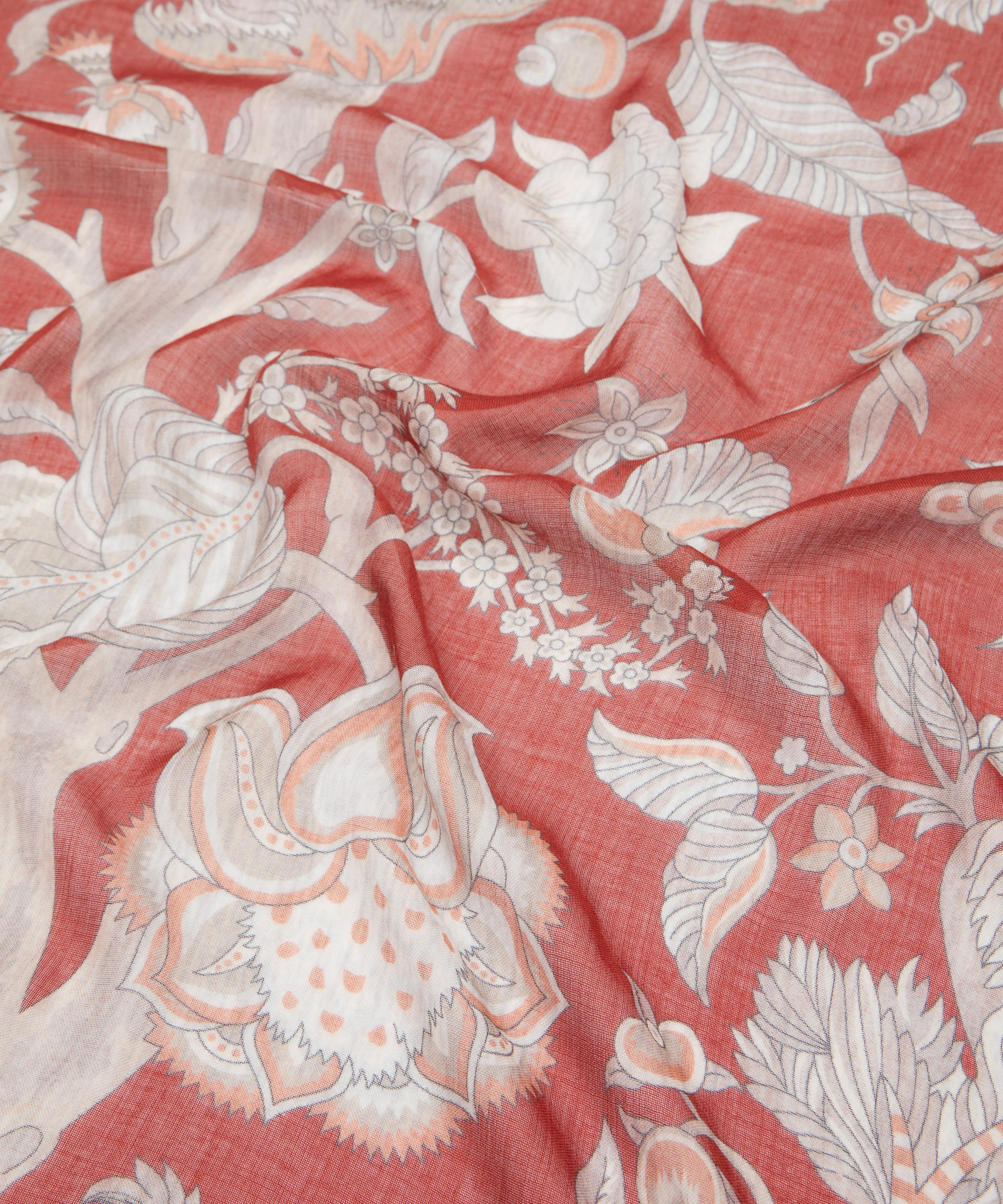 Liberty - Palampore Trail 140X140 Cashmere-Silk Scarf image number 4