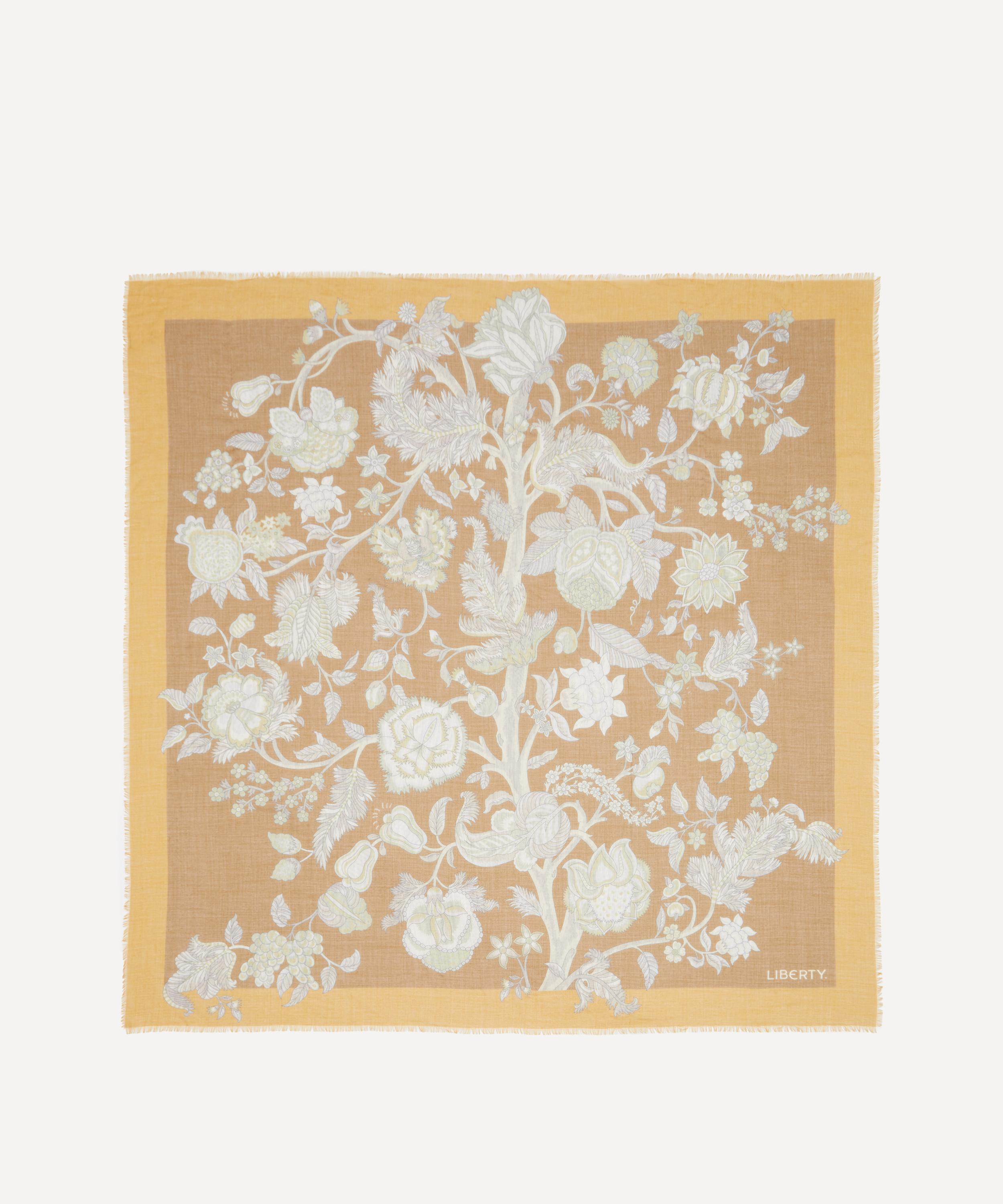 Liberty - Palampore Trail 140X140 Cashmere-Silk Scarf