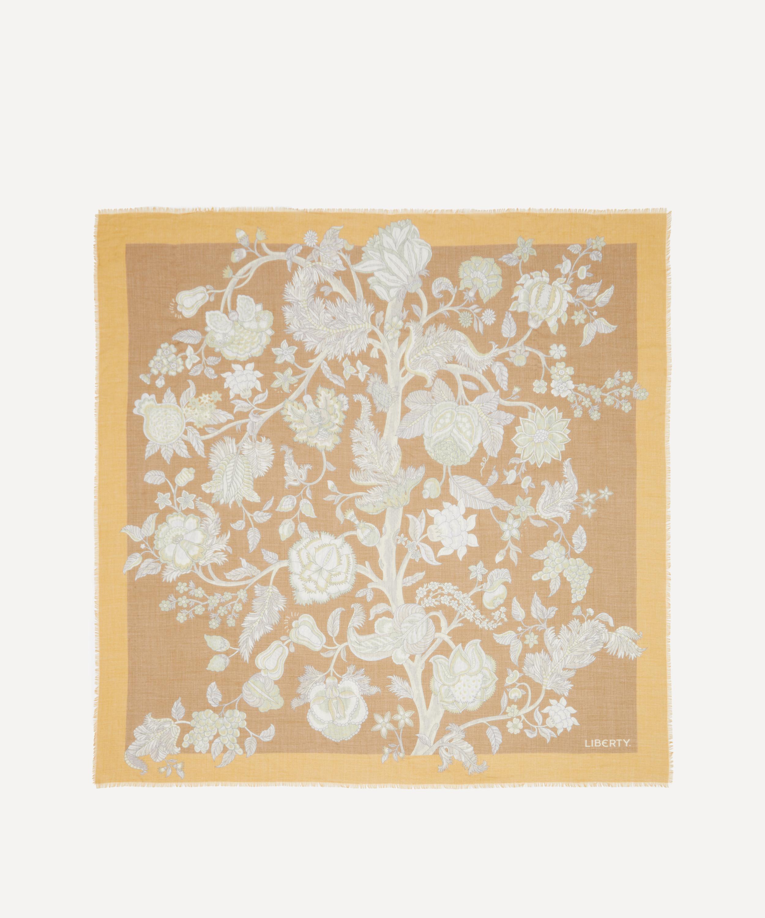 Liberty - Palampore Trail 140X140 Cashmere-Silk Scarf image number 0