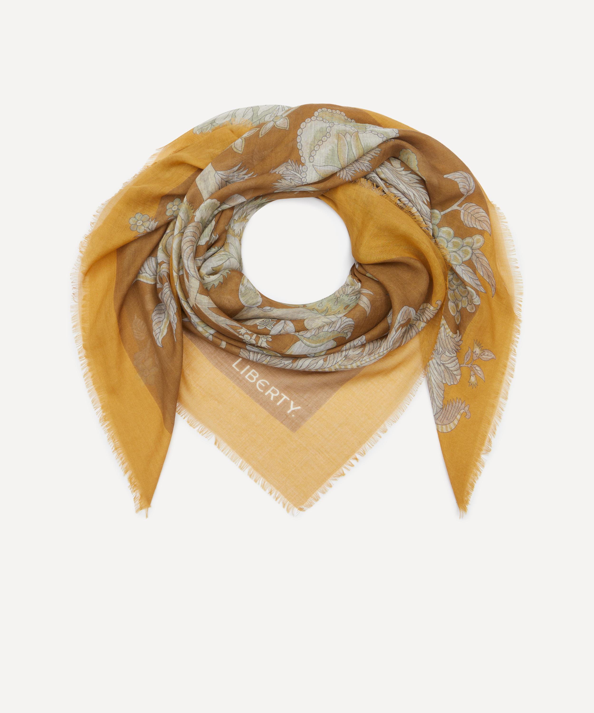 Liberty - Palampore Trail 140X140 Cashmere-Silk Scarf image number 2