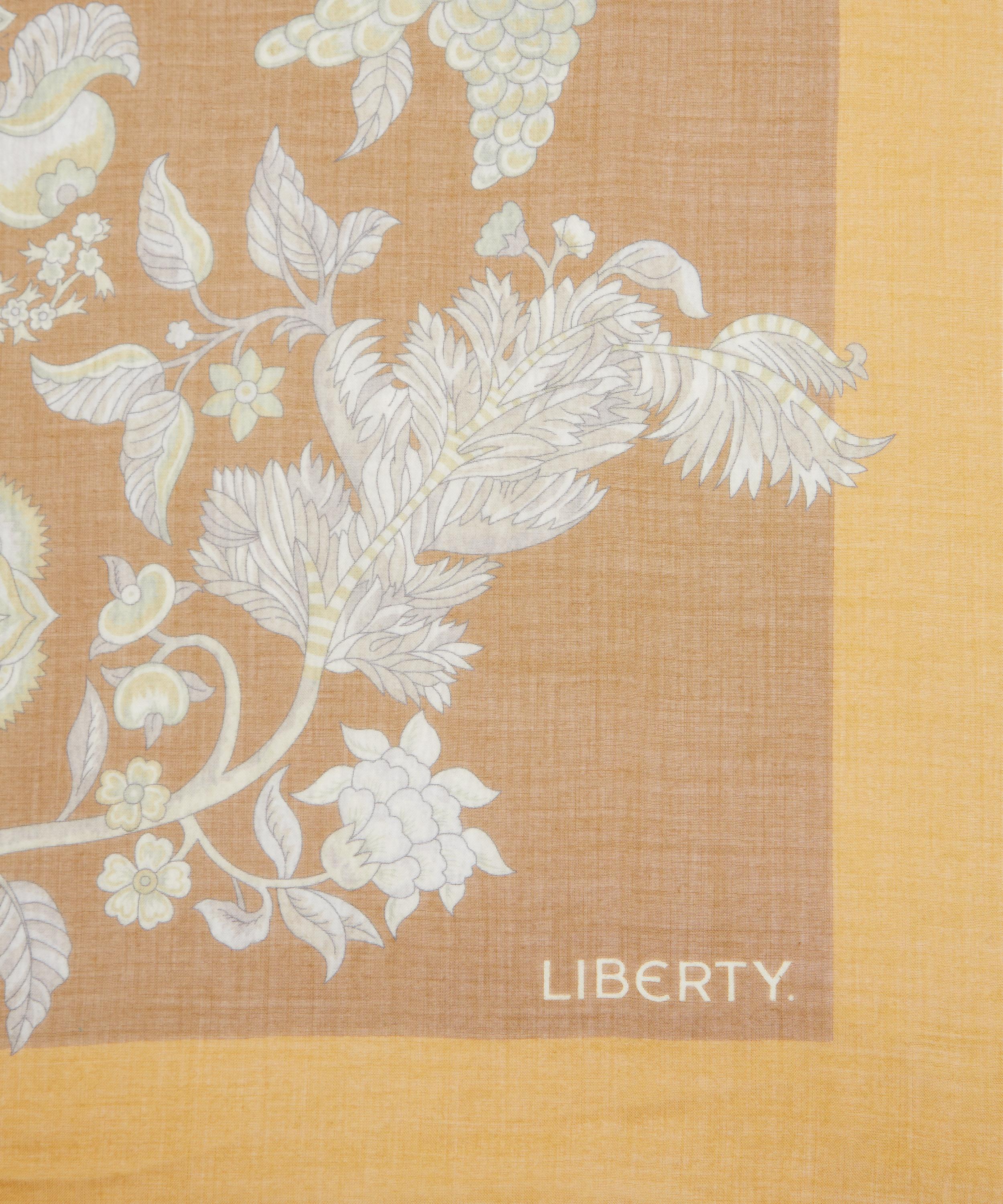 Liberty - Palampore Trail 140X140 Cashmere-Silk Scarf image number 3