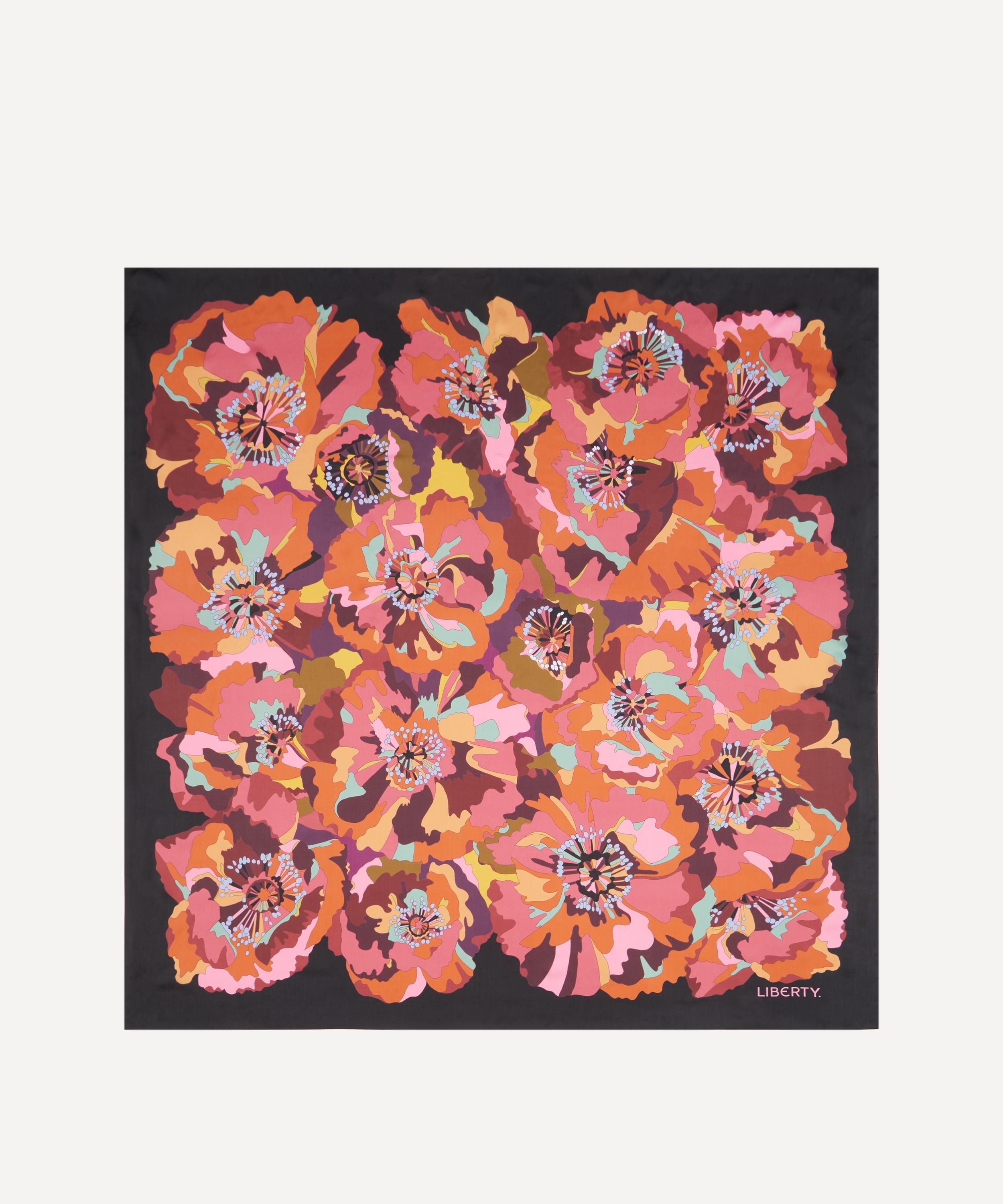 Liberty - Peony Parade 140X140 Silk Scarf image number 0