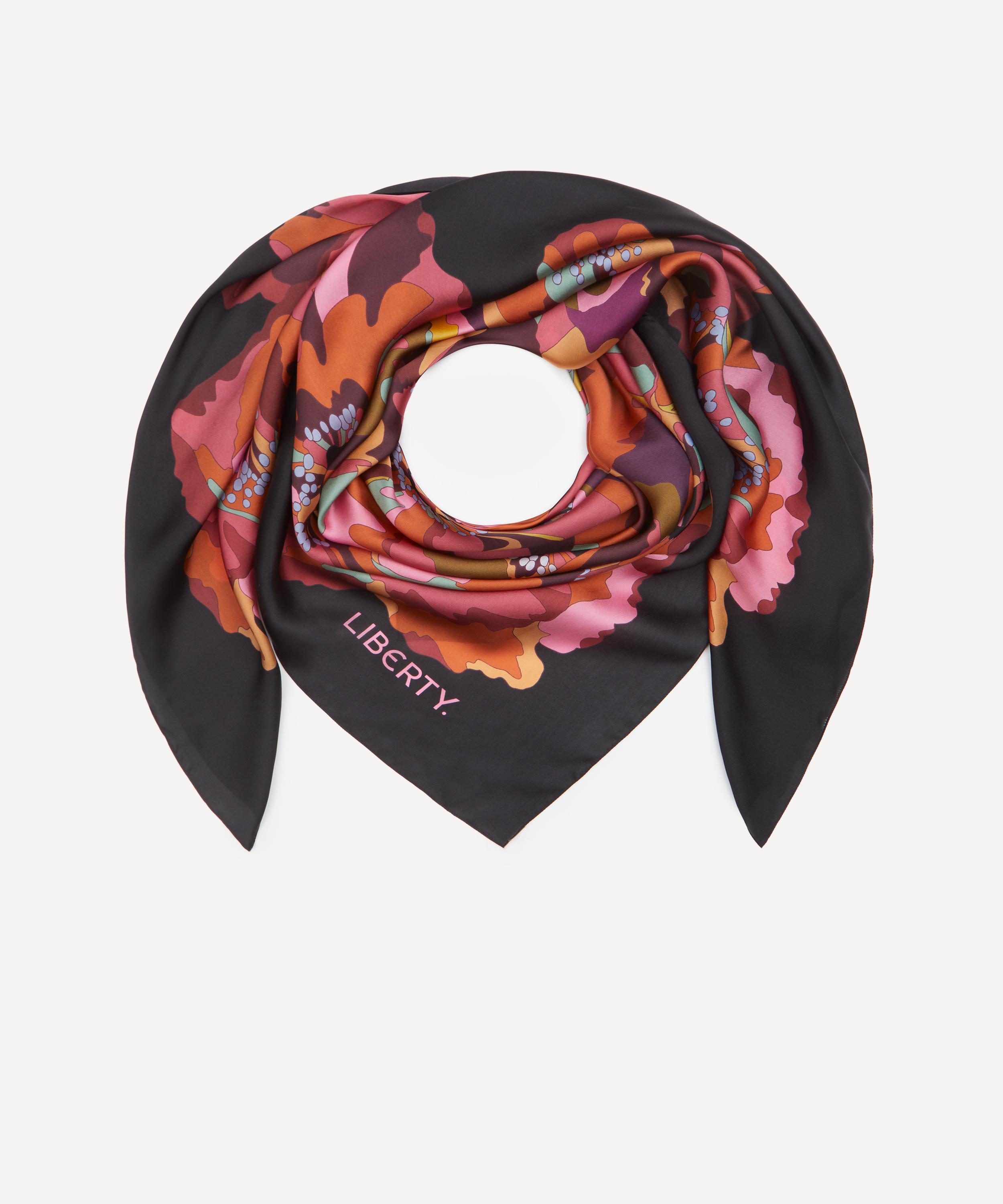 Liberty - Peony Parade 140X140 Silk Scarf image number 2