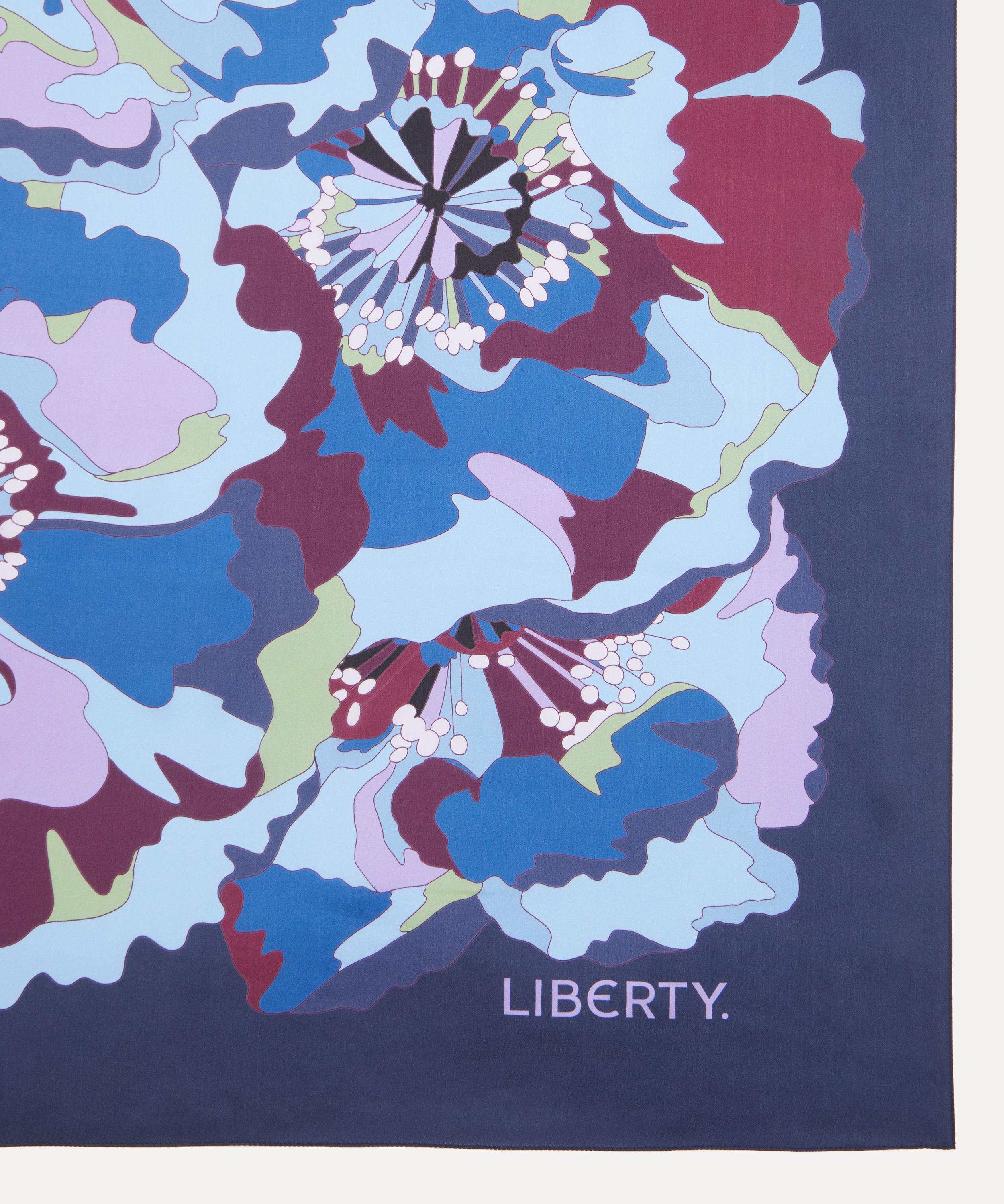 Liberty - Peony Parade 140X140 Silk Scarf image number 3