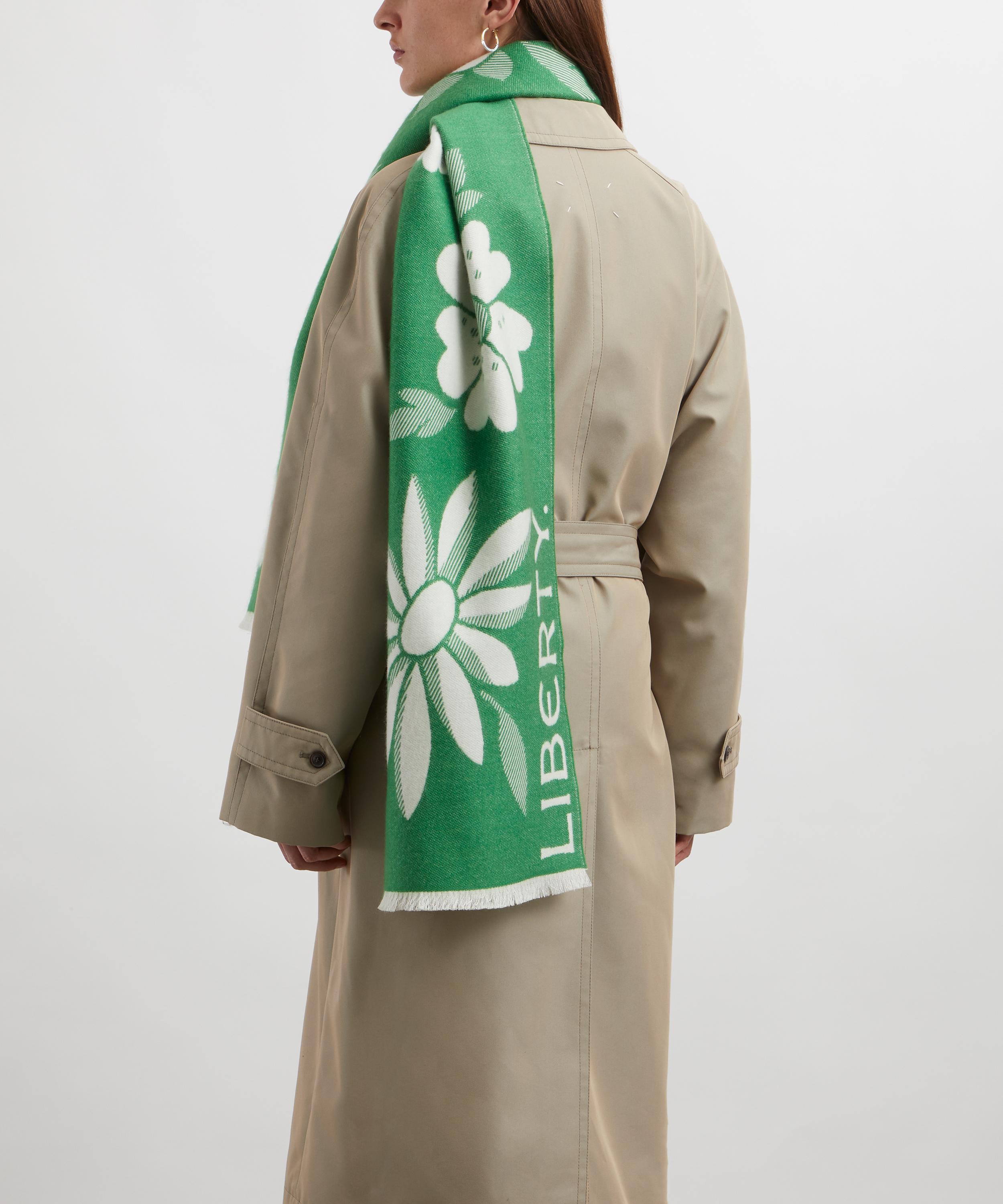 Liberty - Giant Poppy and Daisy 35X180 Jacquard Scarf image number 1