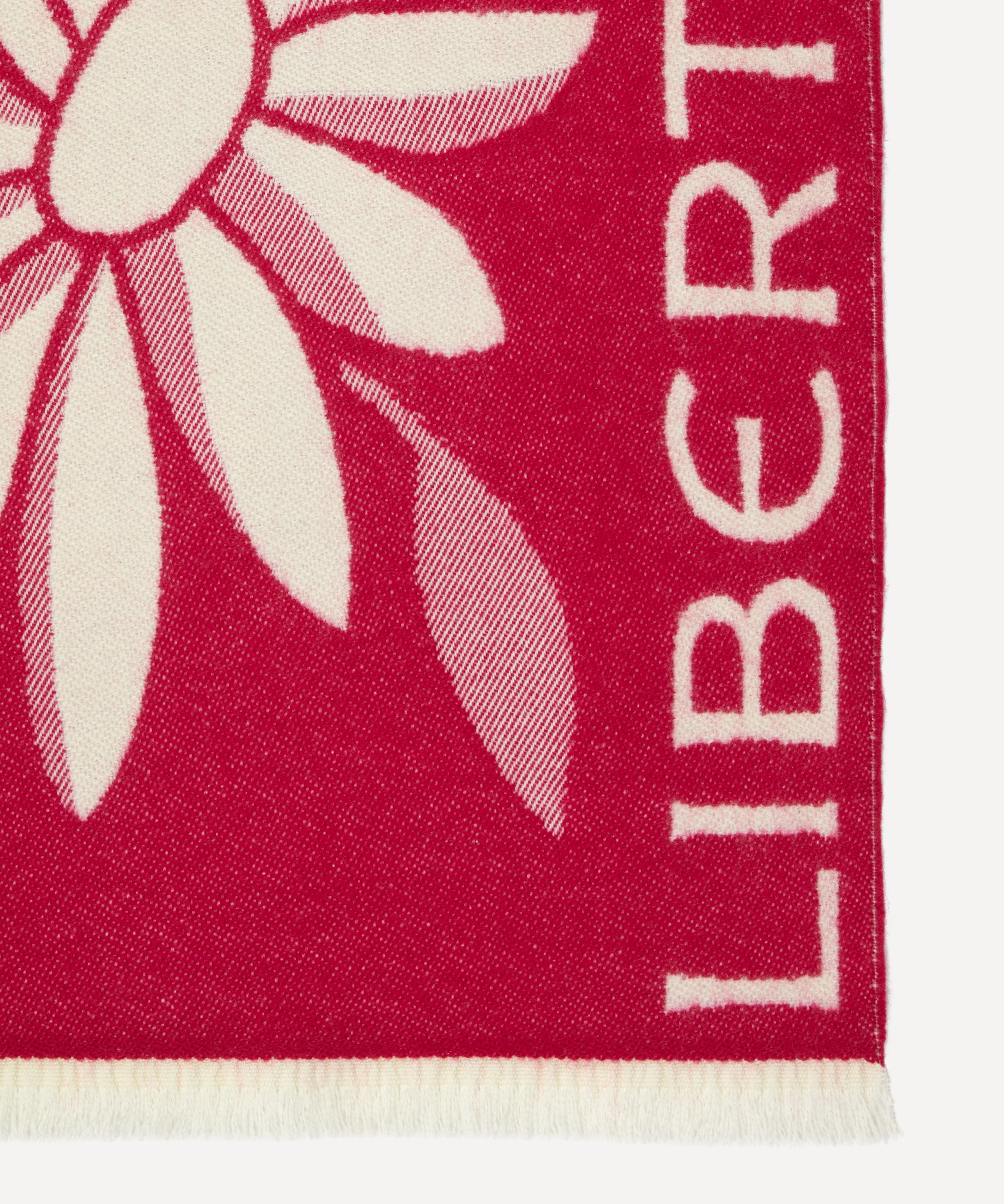 Liberty - Giant Poppy and Daisy 35X180 Jacquard Scarf image number 3