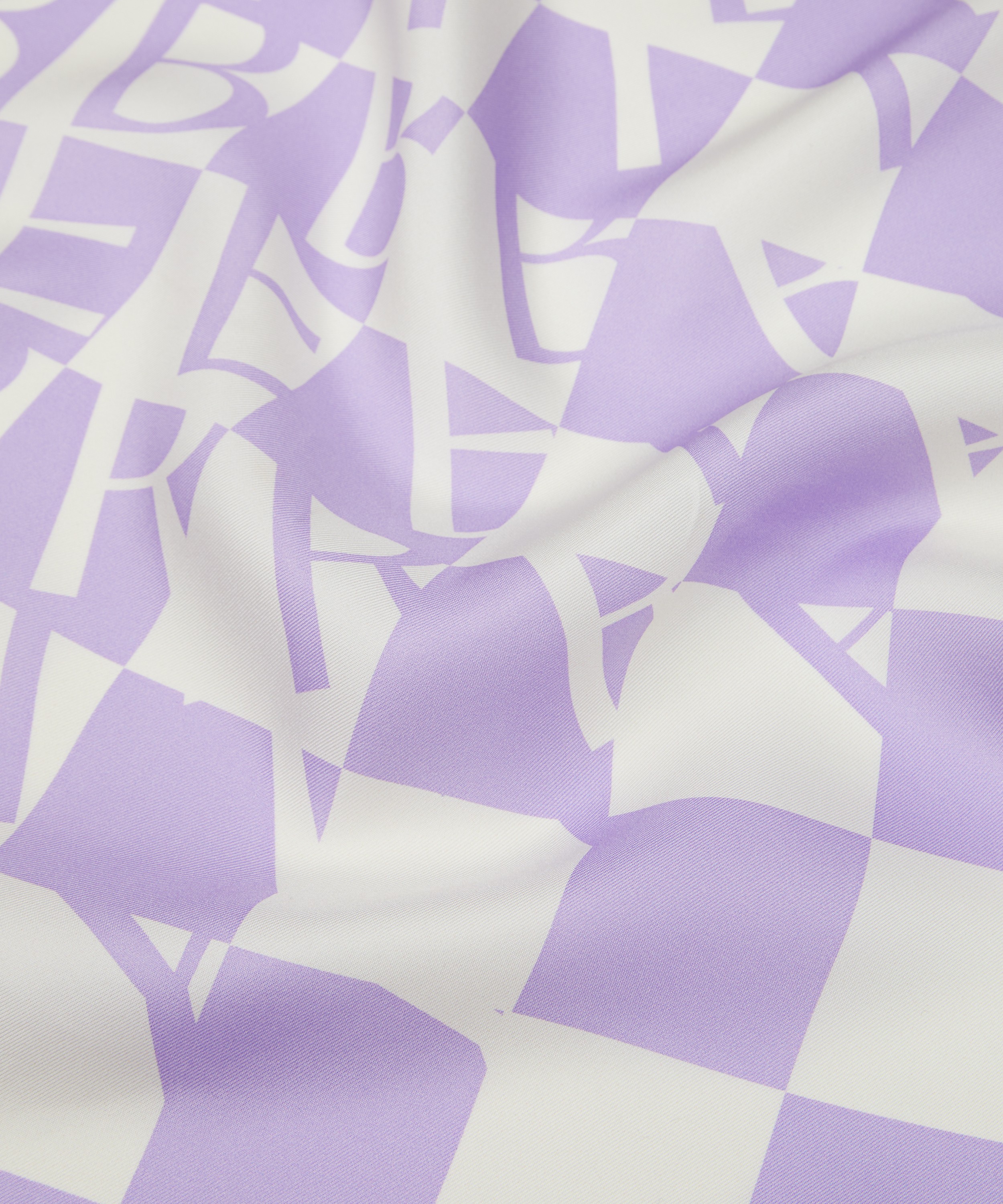 Liberty - Checkerboard Liberty Letters 45X45 Silk Scarf image number 4