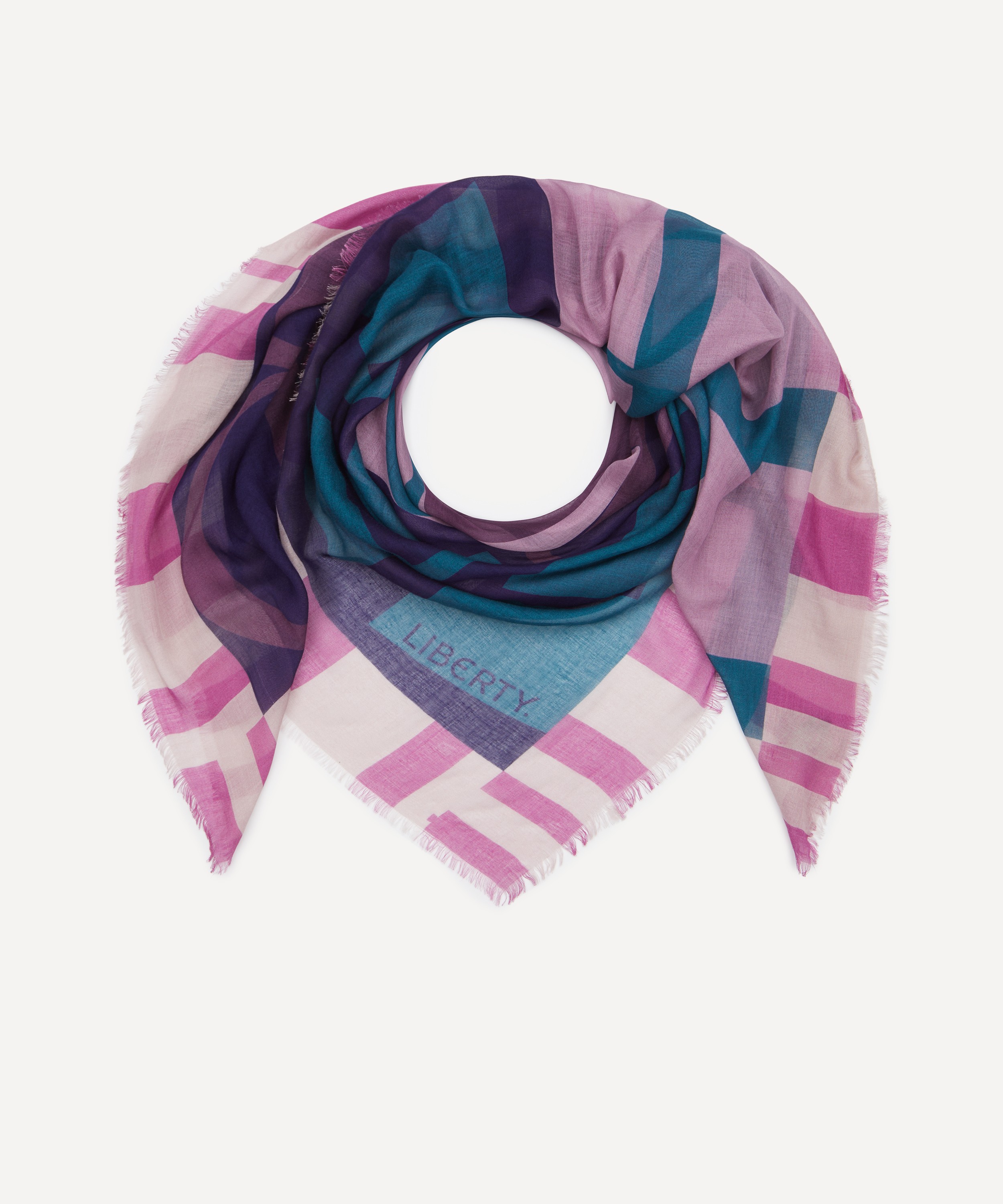 Liberty - Hope Letters 140X140 Modal-Silk Scarf image number 2