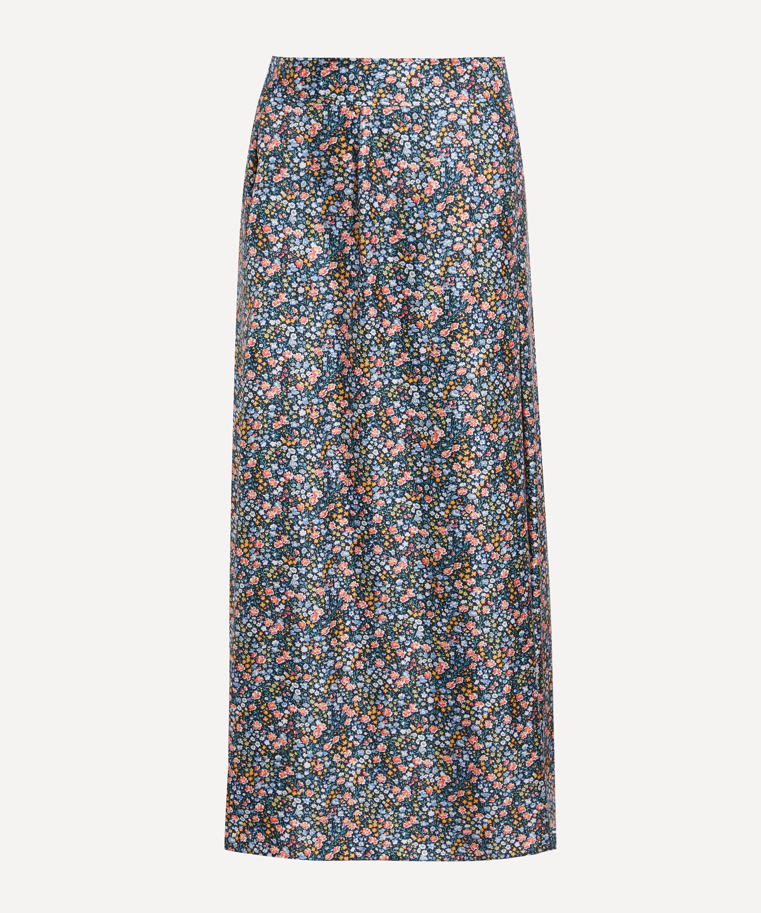 Liberty - Canapé Soft Wrap Skirt in Phoebe and Jo Silk Twill image number 0