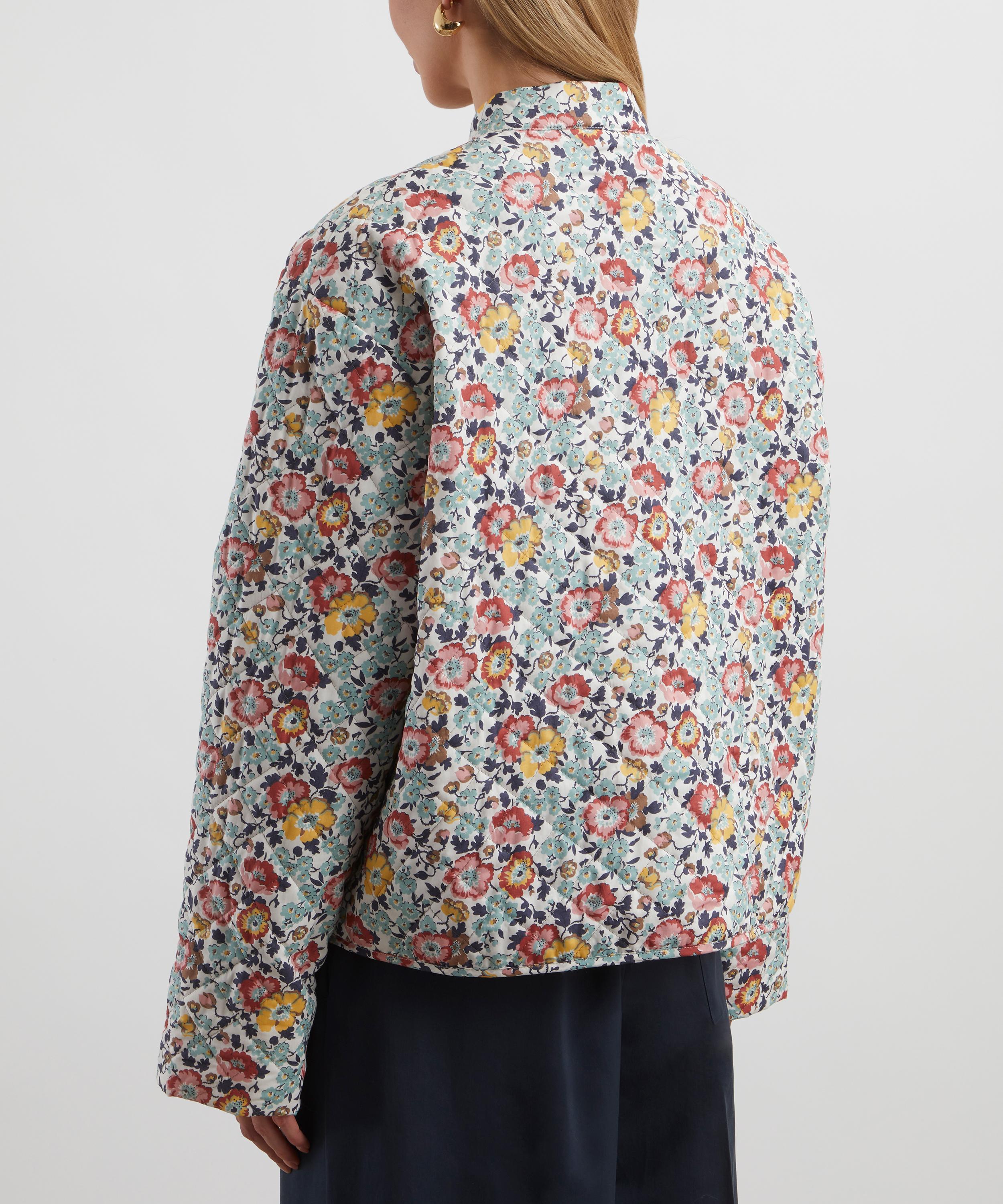 Liberty - Quilted Jacket in Poppy Poem image number 3