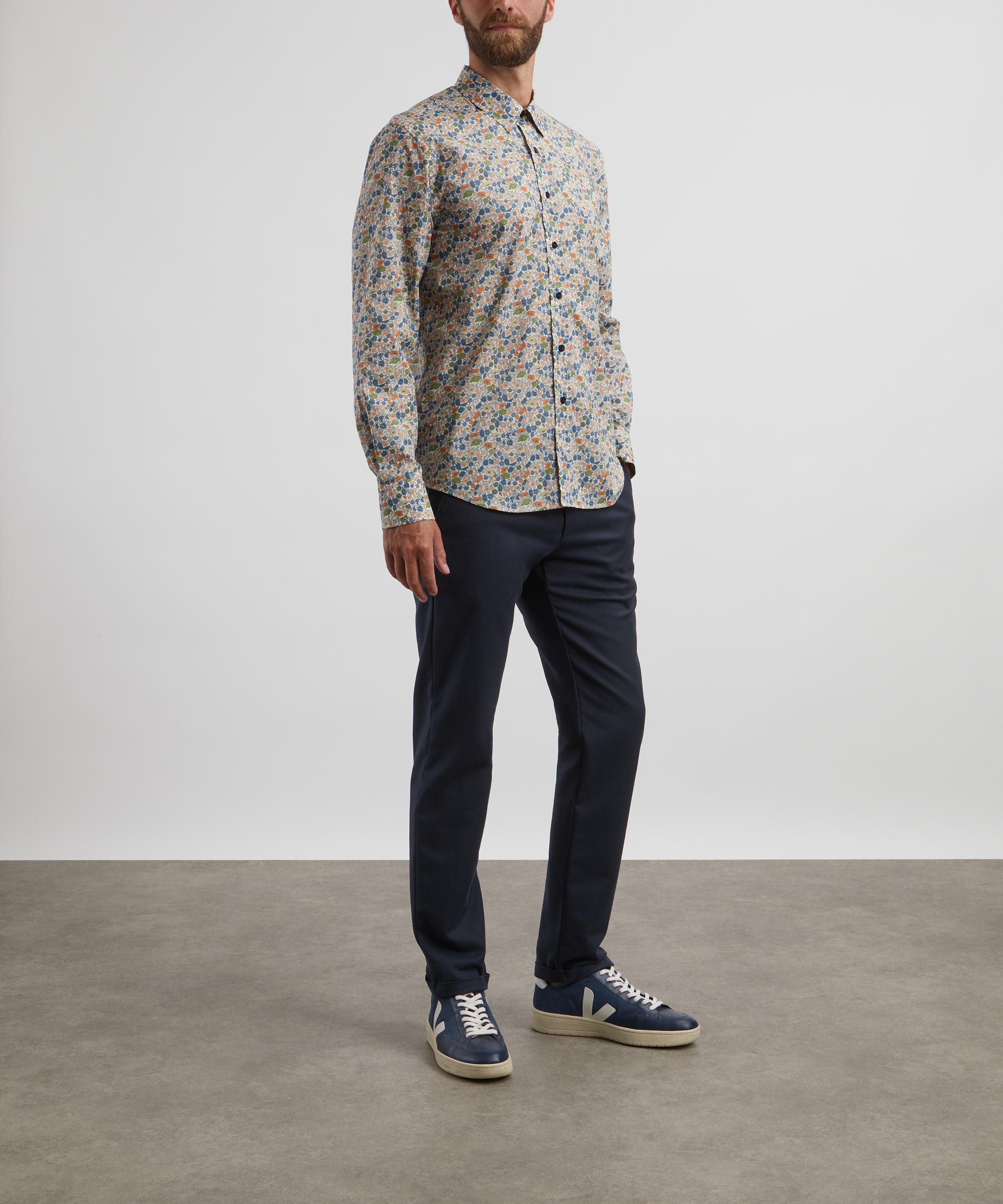 Liberty - Lasenby Classic Casual Tana Lawn™ Cotton Shirt in Poppy Forest image number 1