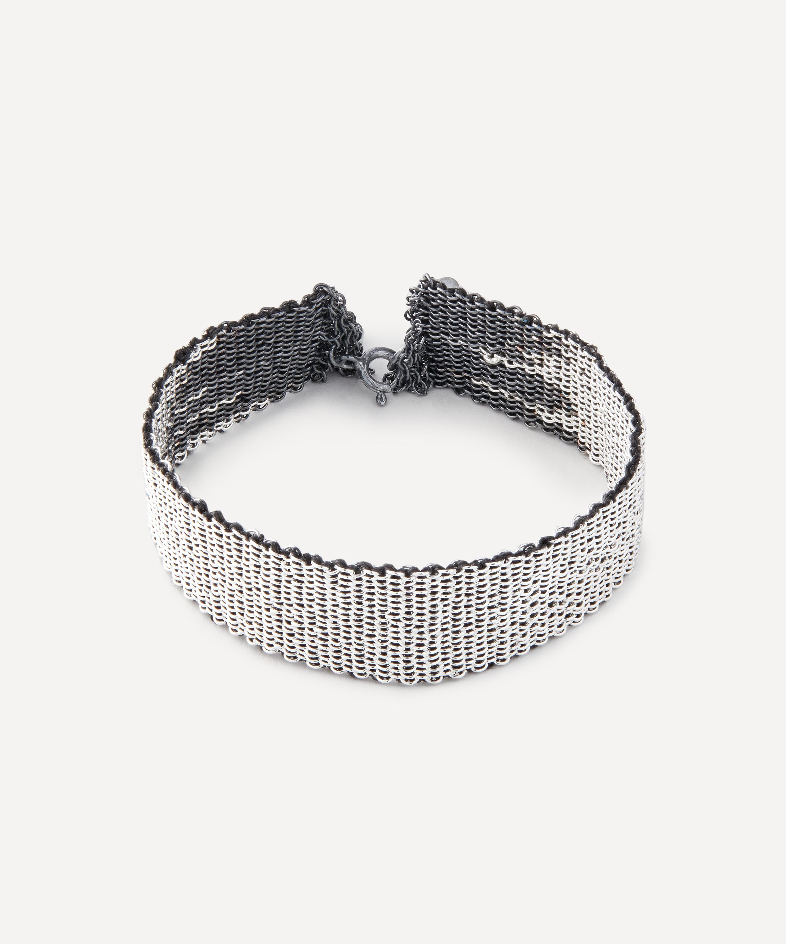 Stephanie Schneider - Sterling Silver and Oxidised Silver Chain Bracelet image number 0