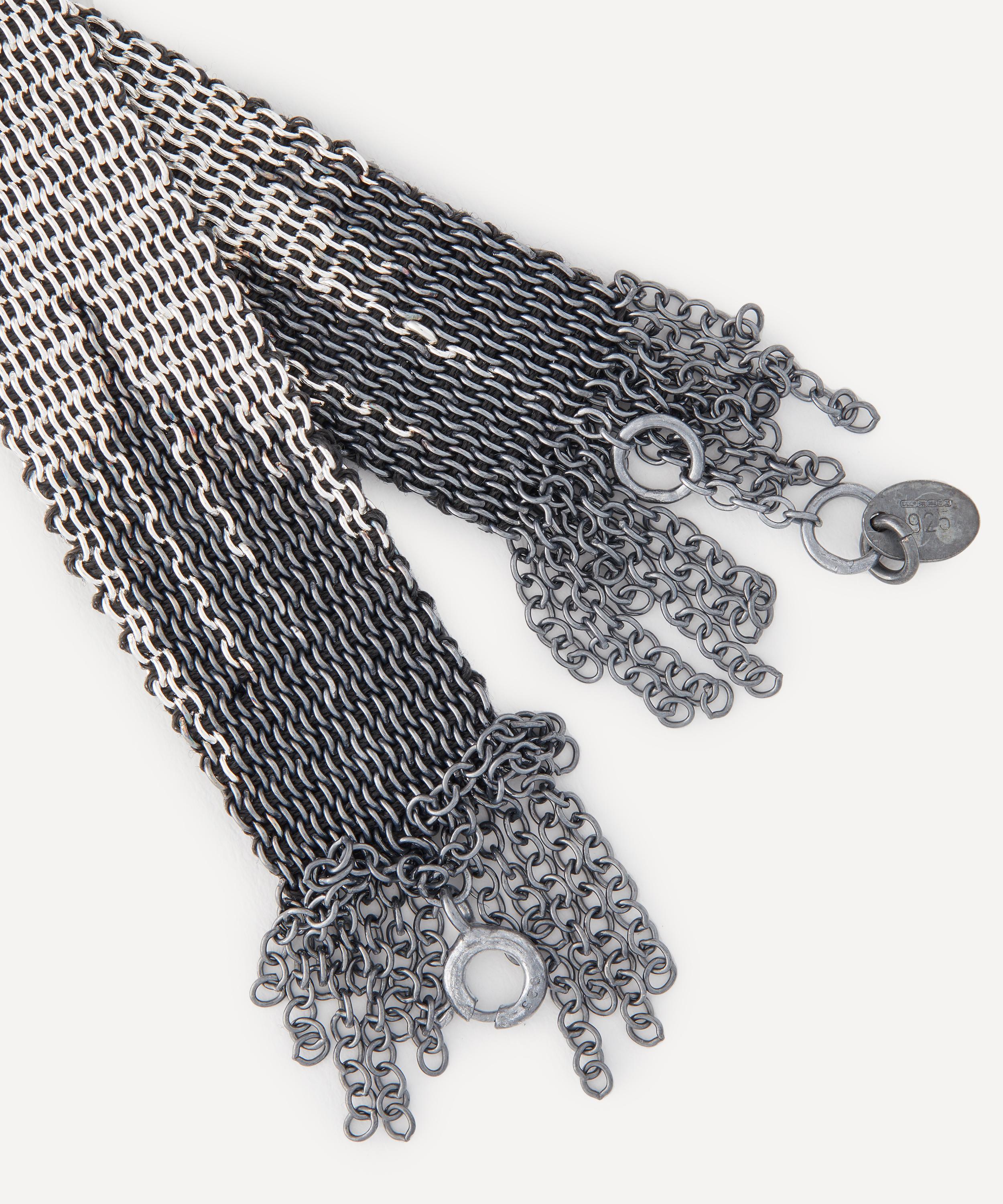 Stephanie Schneider - Sterling Silver and Oxidised Silver Chain Bracelet image number 3