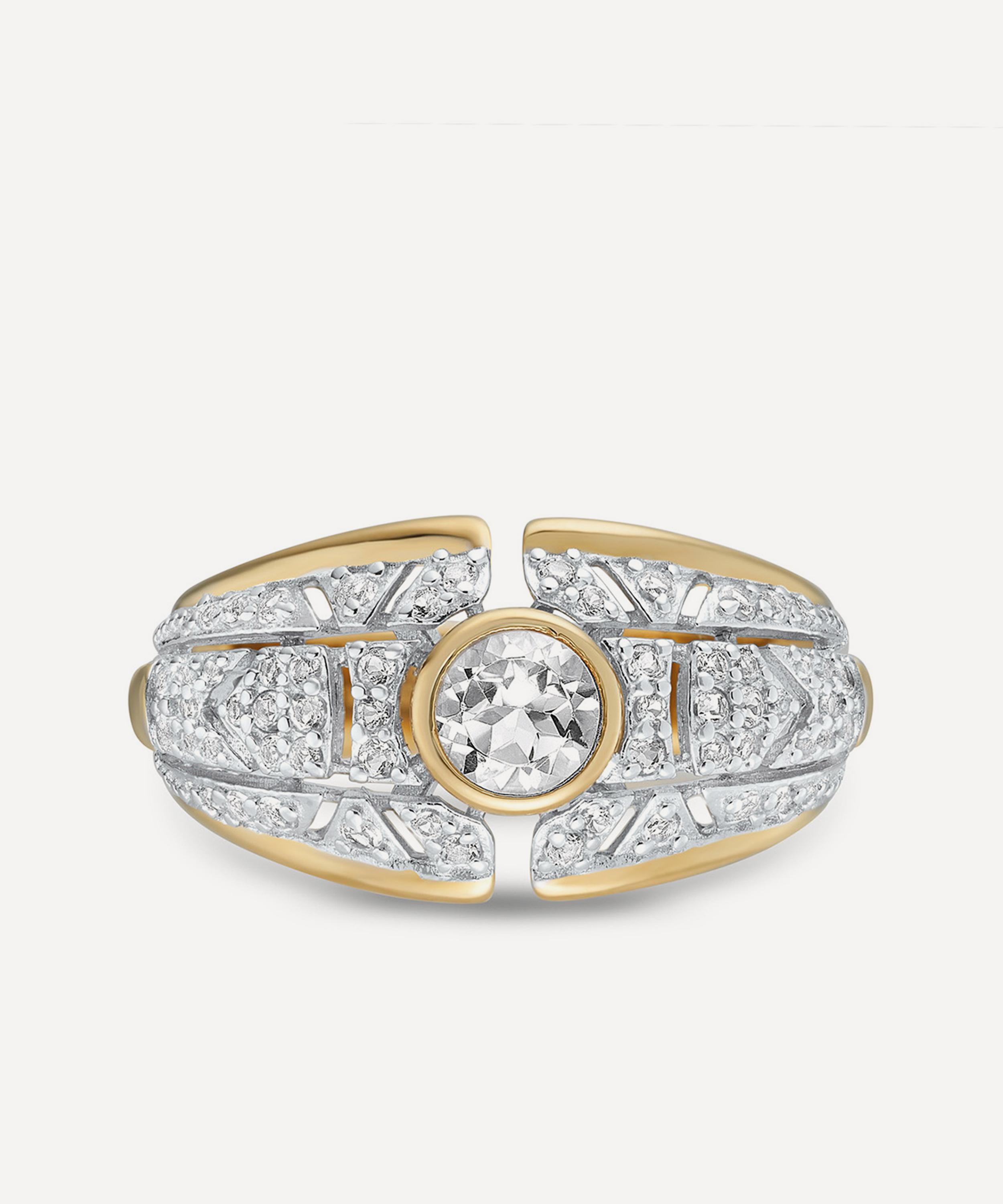 Laura Vann - Mixed Metal Chloe Ring image number 0