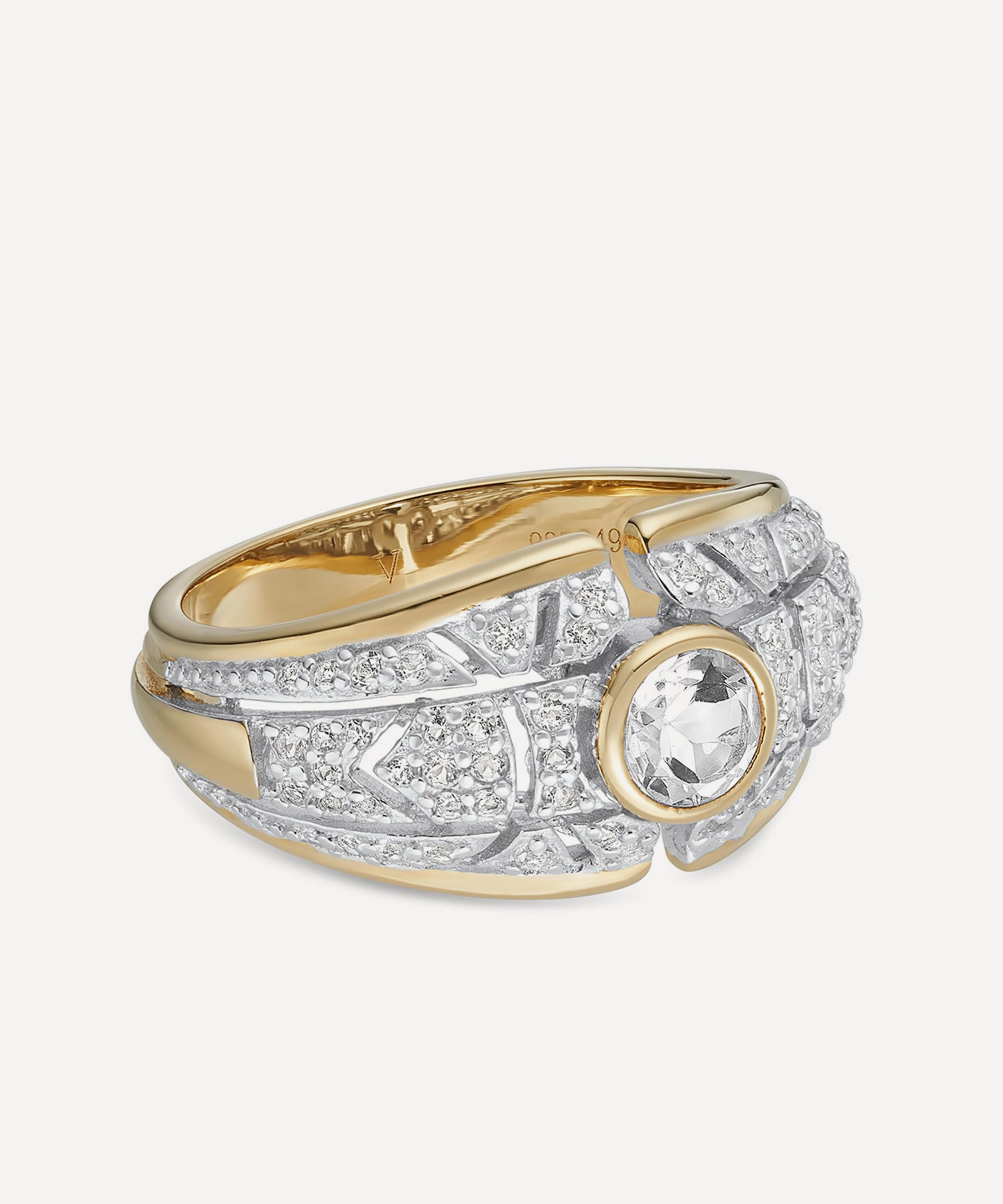 Laura Vann - Mixed Metal Chloe Ring image number 2