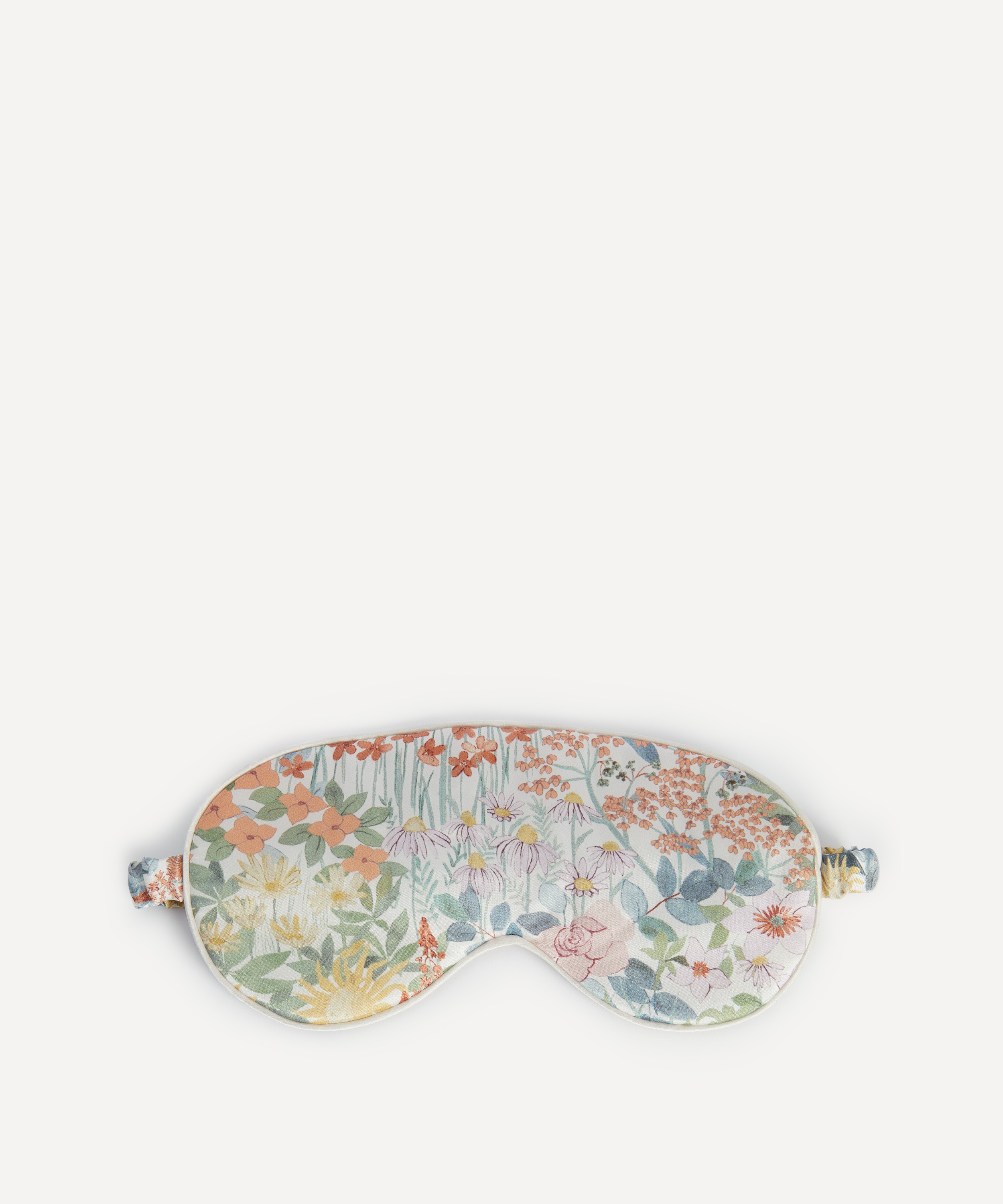 Liberty - Faria Flowers Small Silk Satin Eye Mask