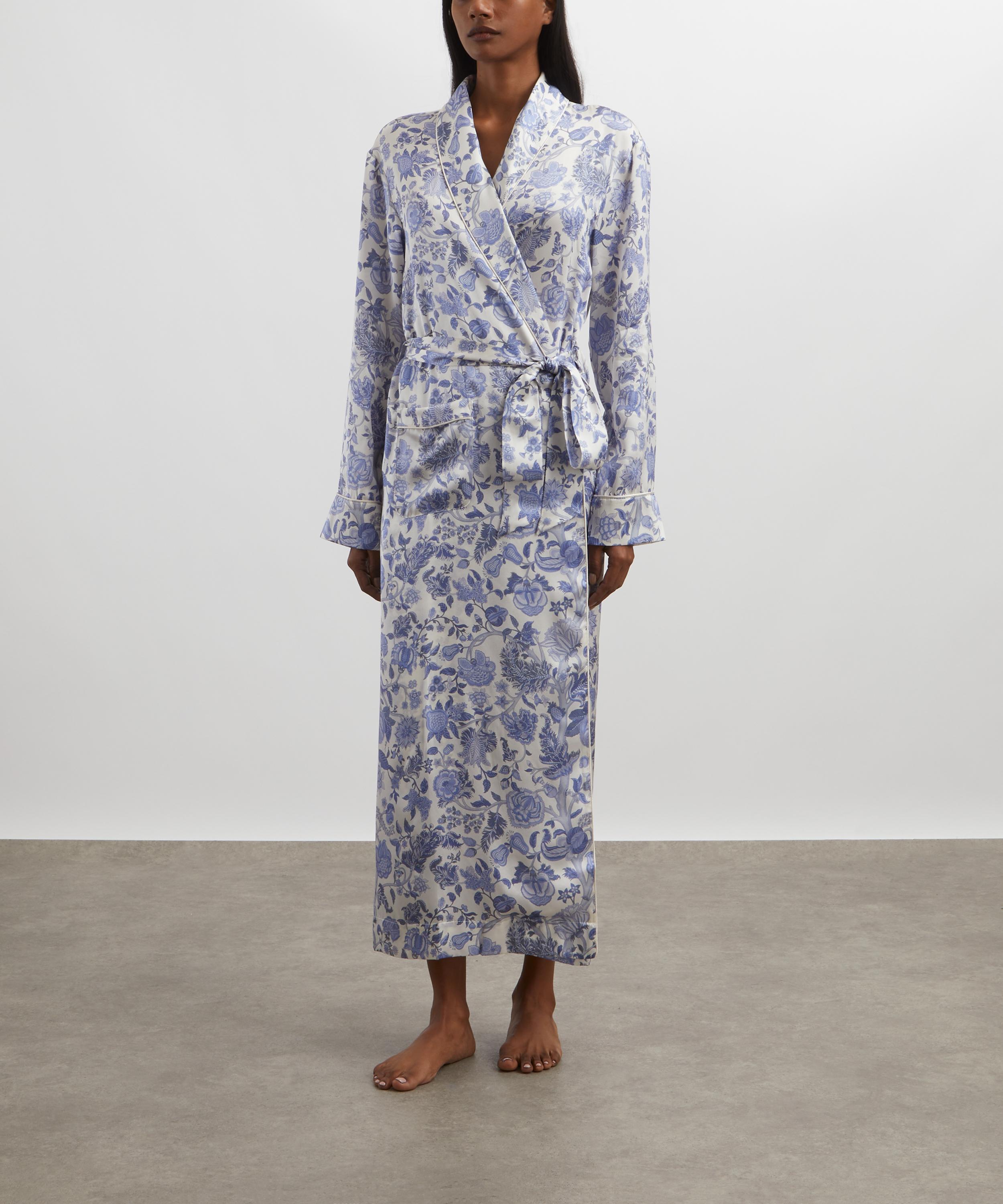 Liberty - Palampore Path Silk Satin Pyjama Set image number 1