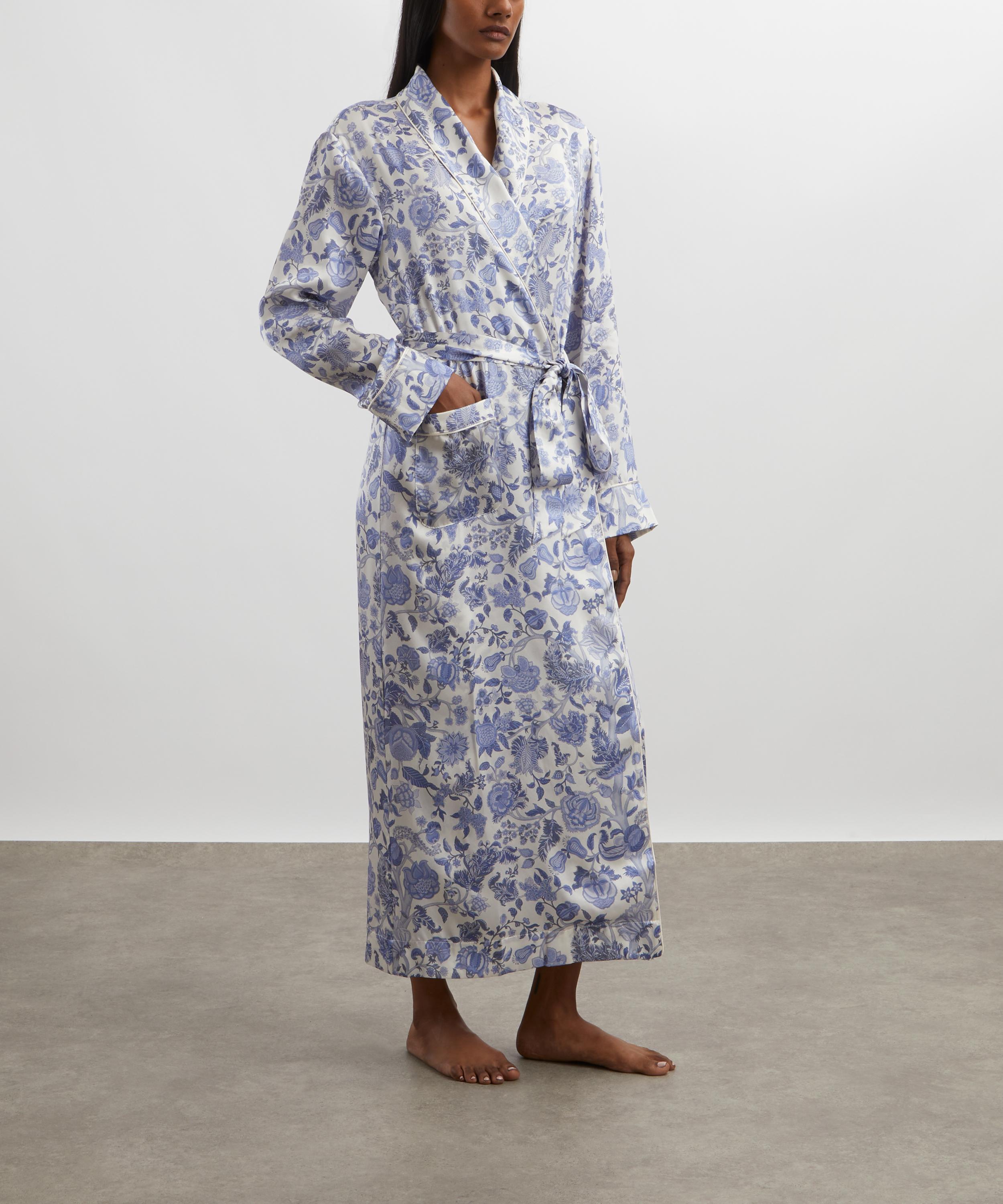 Liberty - Palampore Path Silk Satin Pyjama Set image number 2