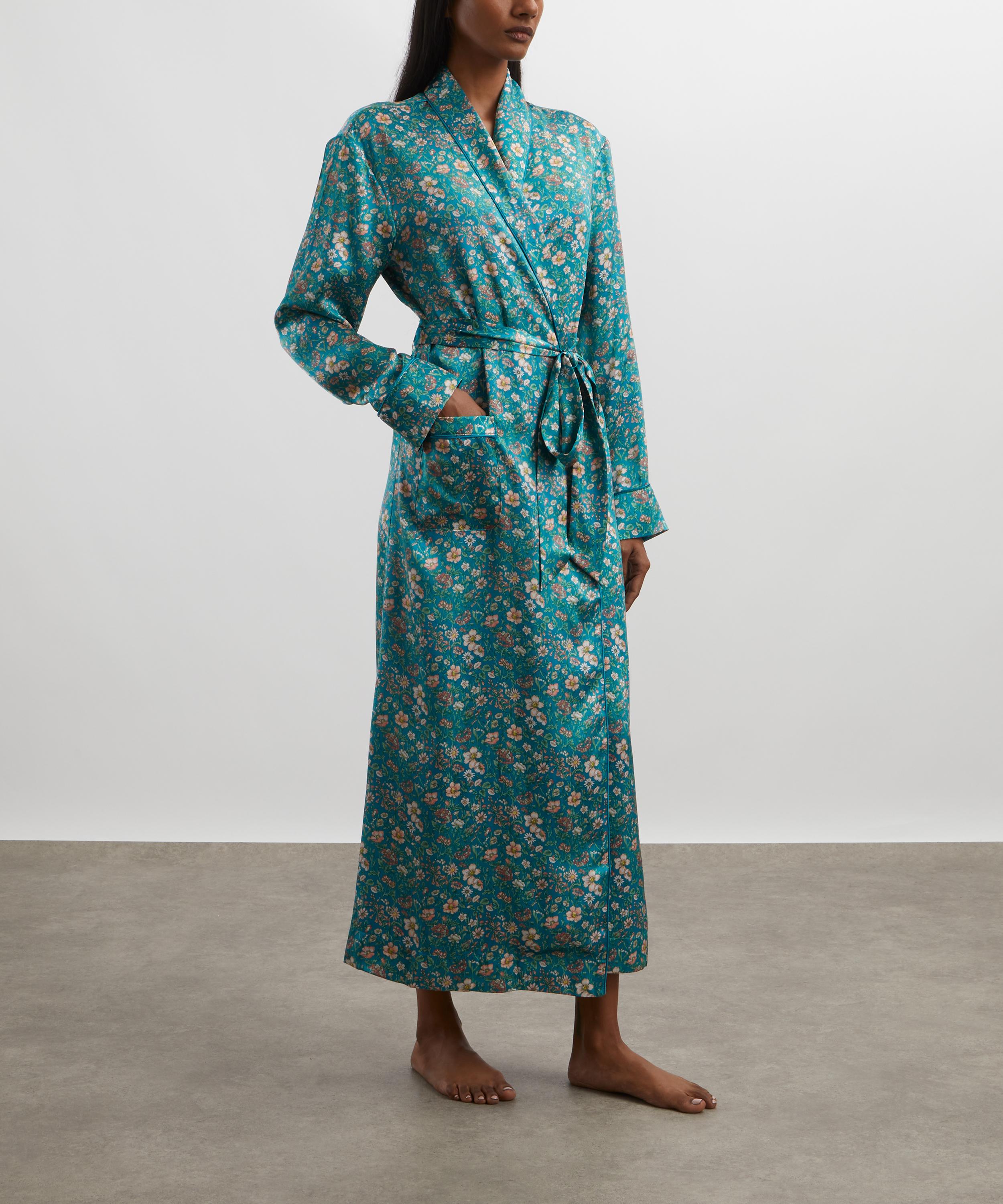 Liberty - Rachel Meadows Silk Satin Robe image number 1