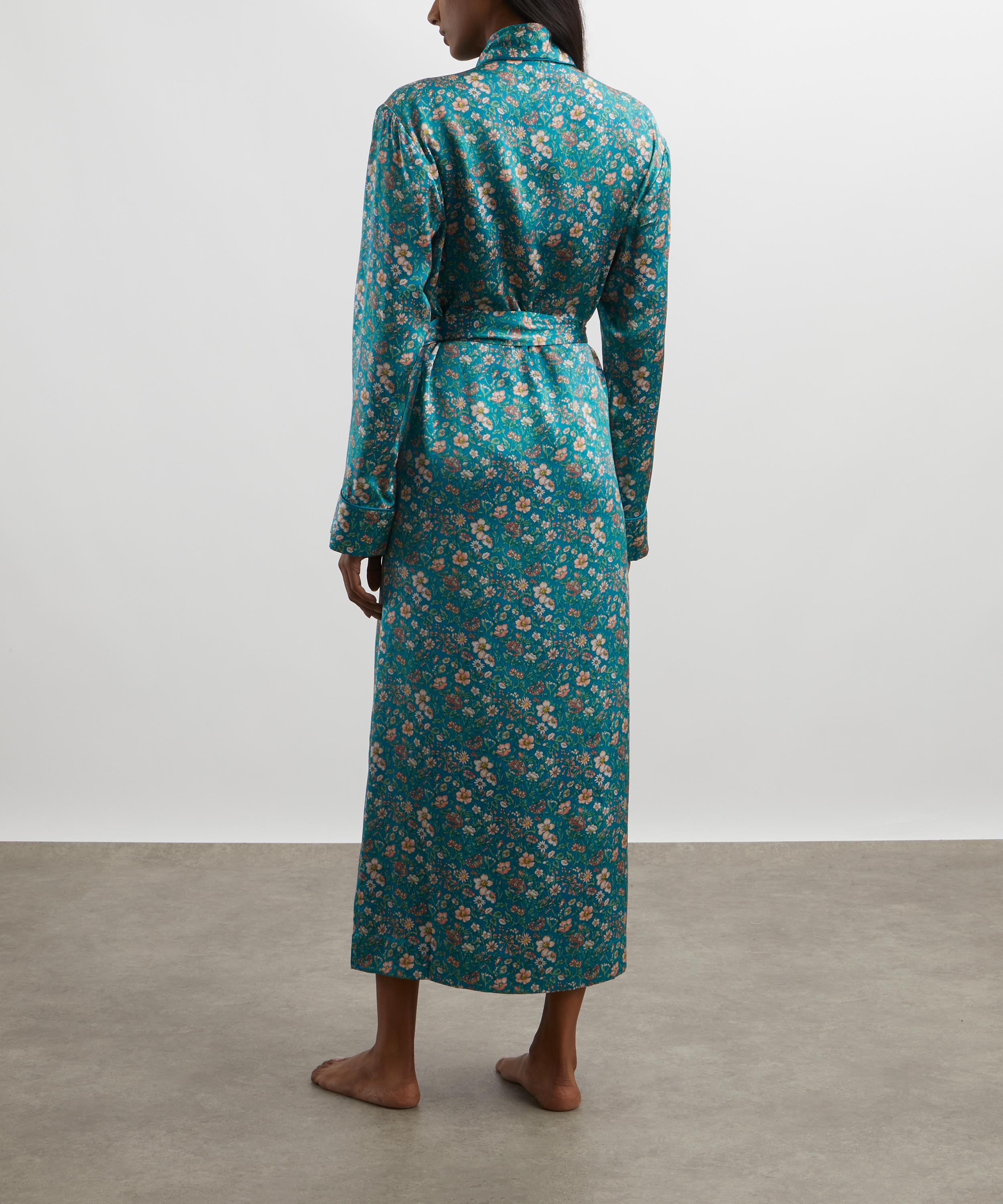 Liberty - Rachel Meadows Silk Satin Robe image number 3