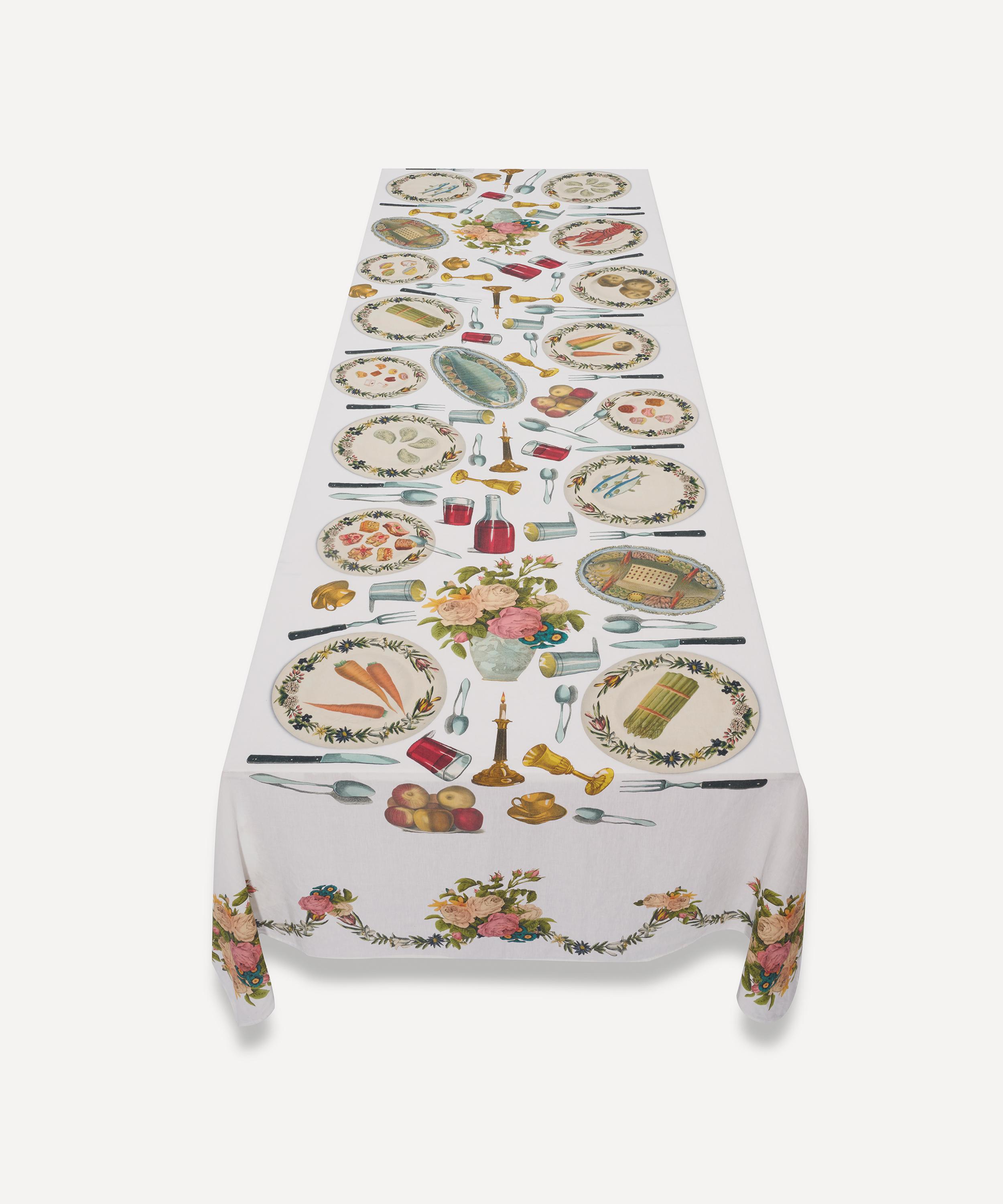 Summerill & Bishop - x John Derian Feast Tablecloth image number 1