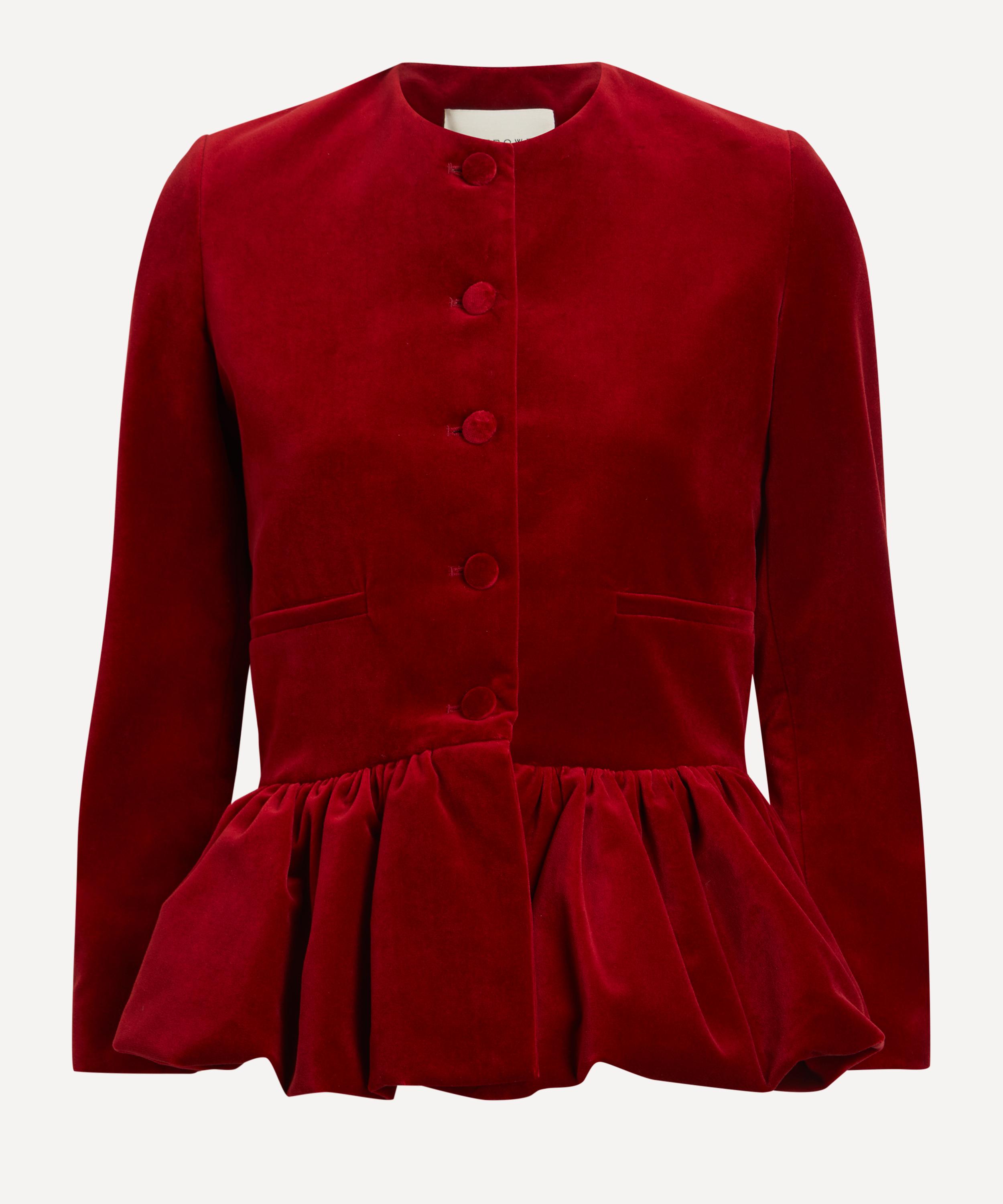 Liberowe - Velvet Peplum Jacket