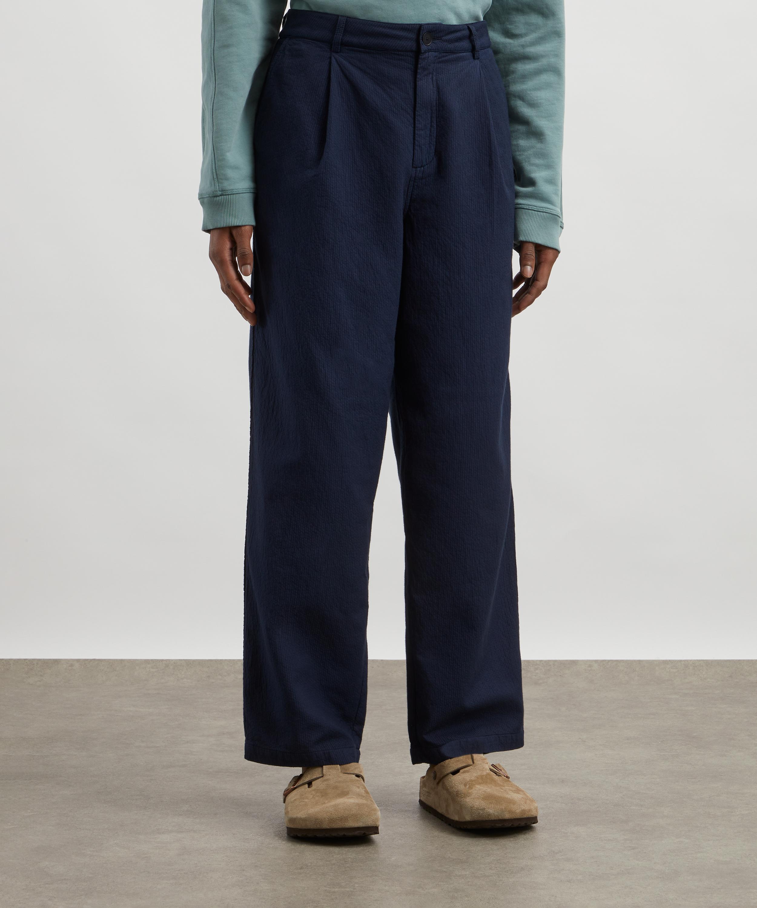 Folk - Wide Fit Wool Melange Trousers image number 2