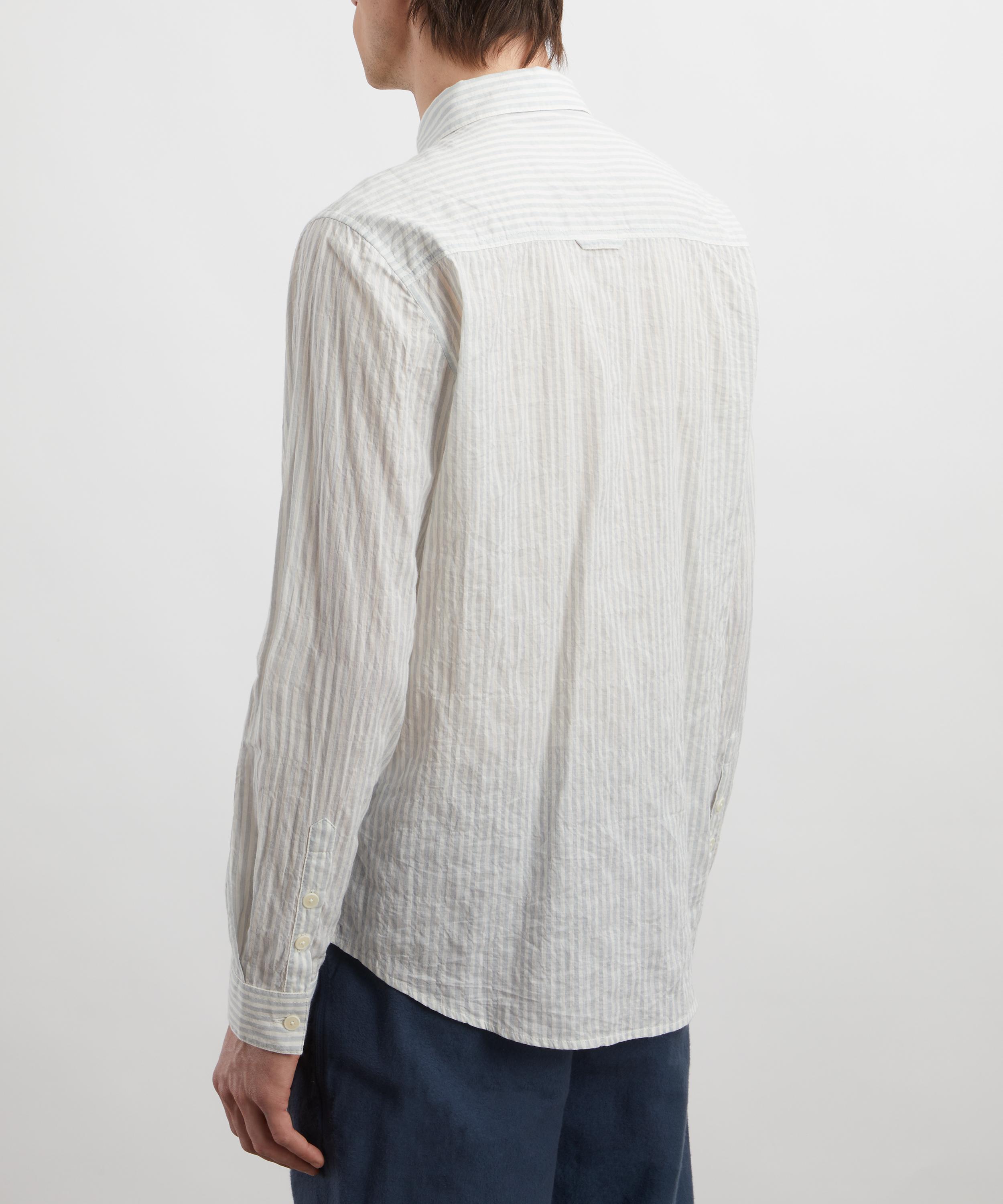 Folk - Textured Stripe Cotton Shirt image number 3