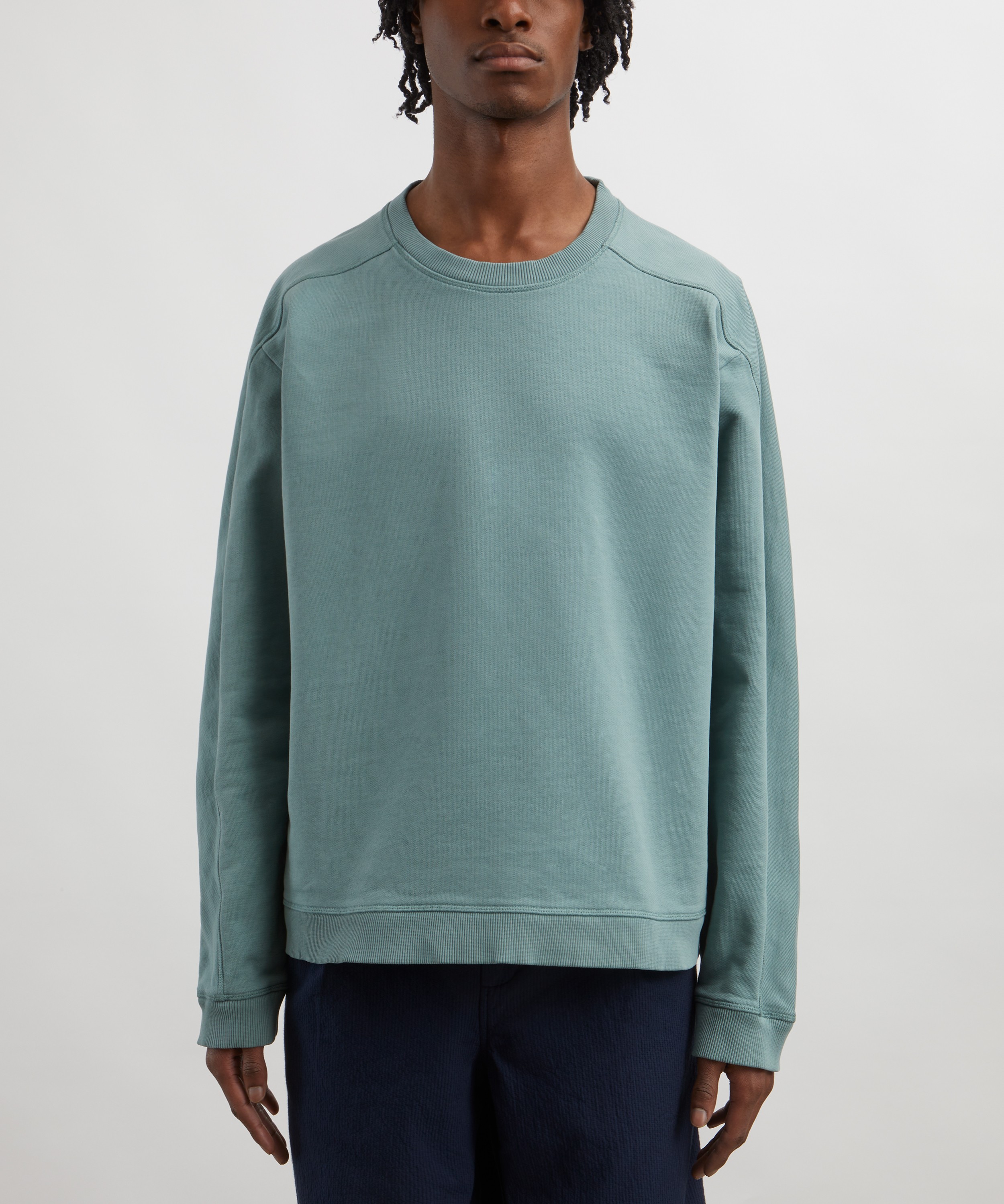 Folk - Spruce Green Prism Sweatshirt image number 2