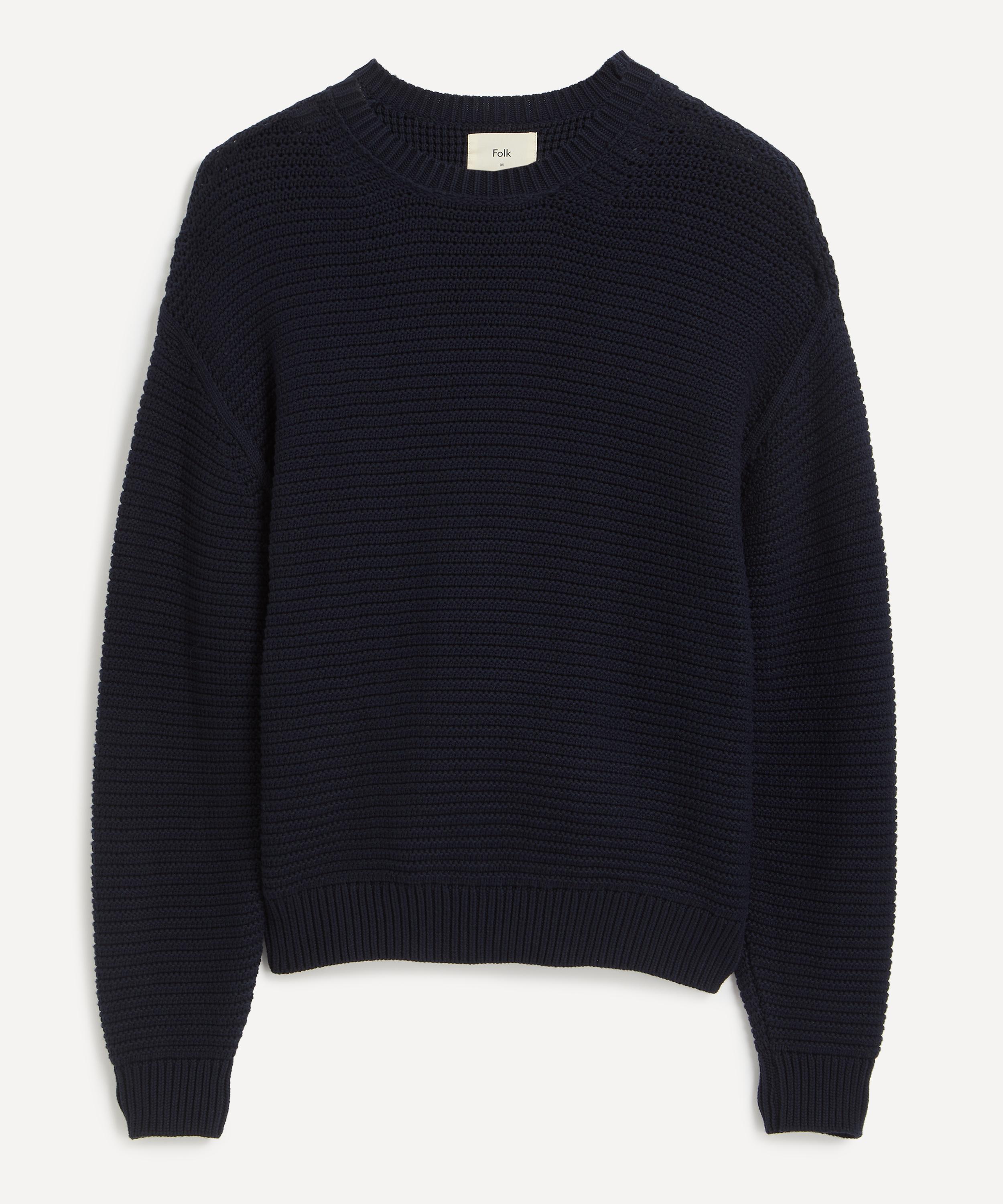 Folk - Drop Shoulder Crew-Neck Jumper