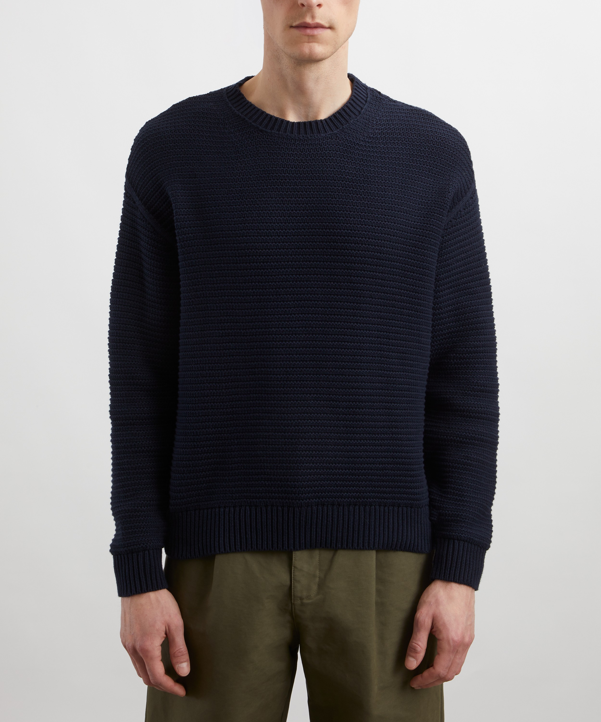 Folk - Drop Shoulder Crew-Neck Jumper image number 2