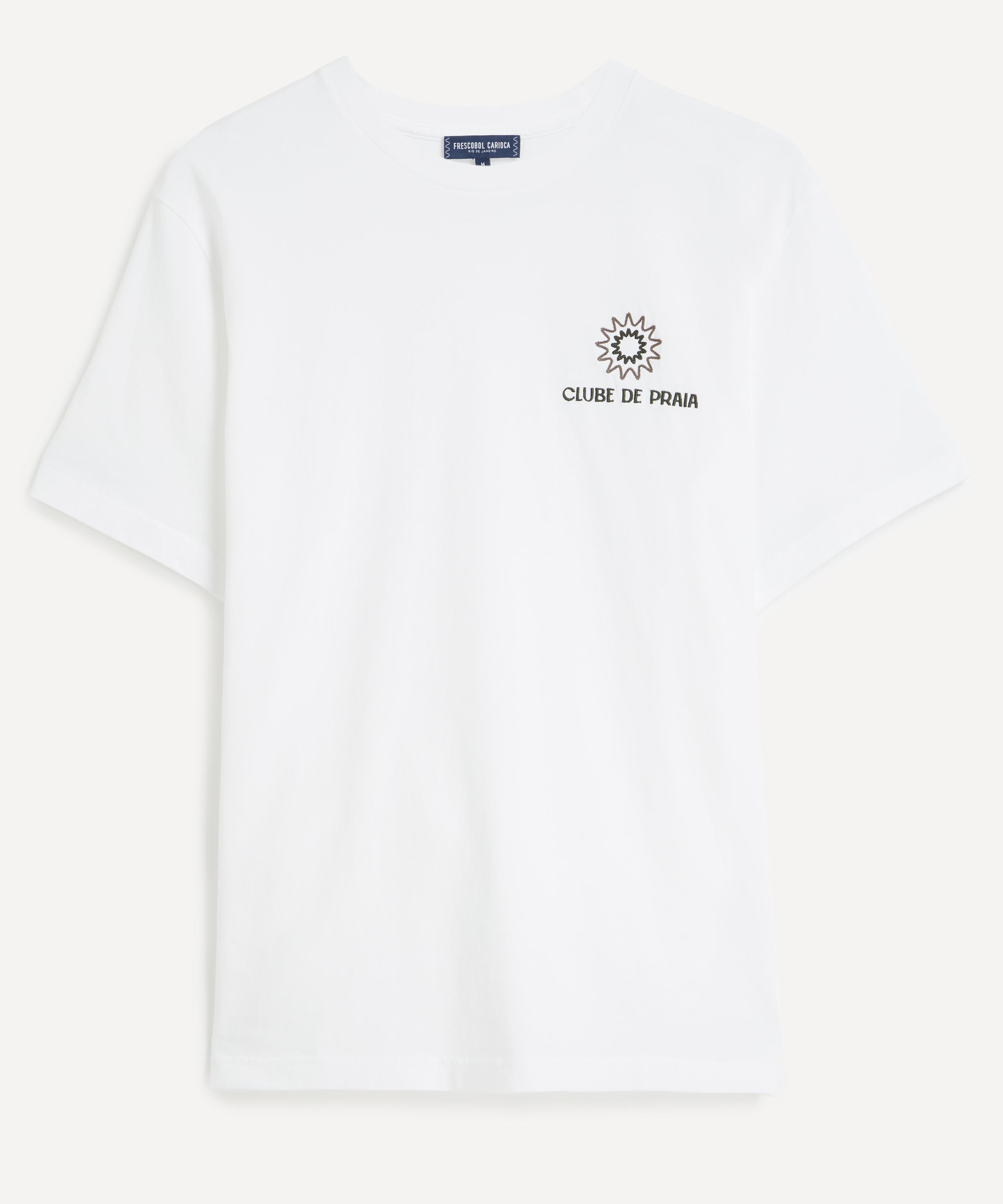 Frescobol Carioca - Rosa Clube De Praia Embroidered T-Shirt image number 0