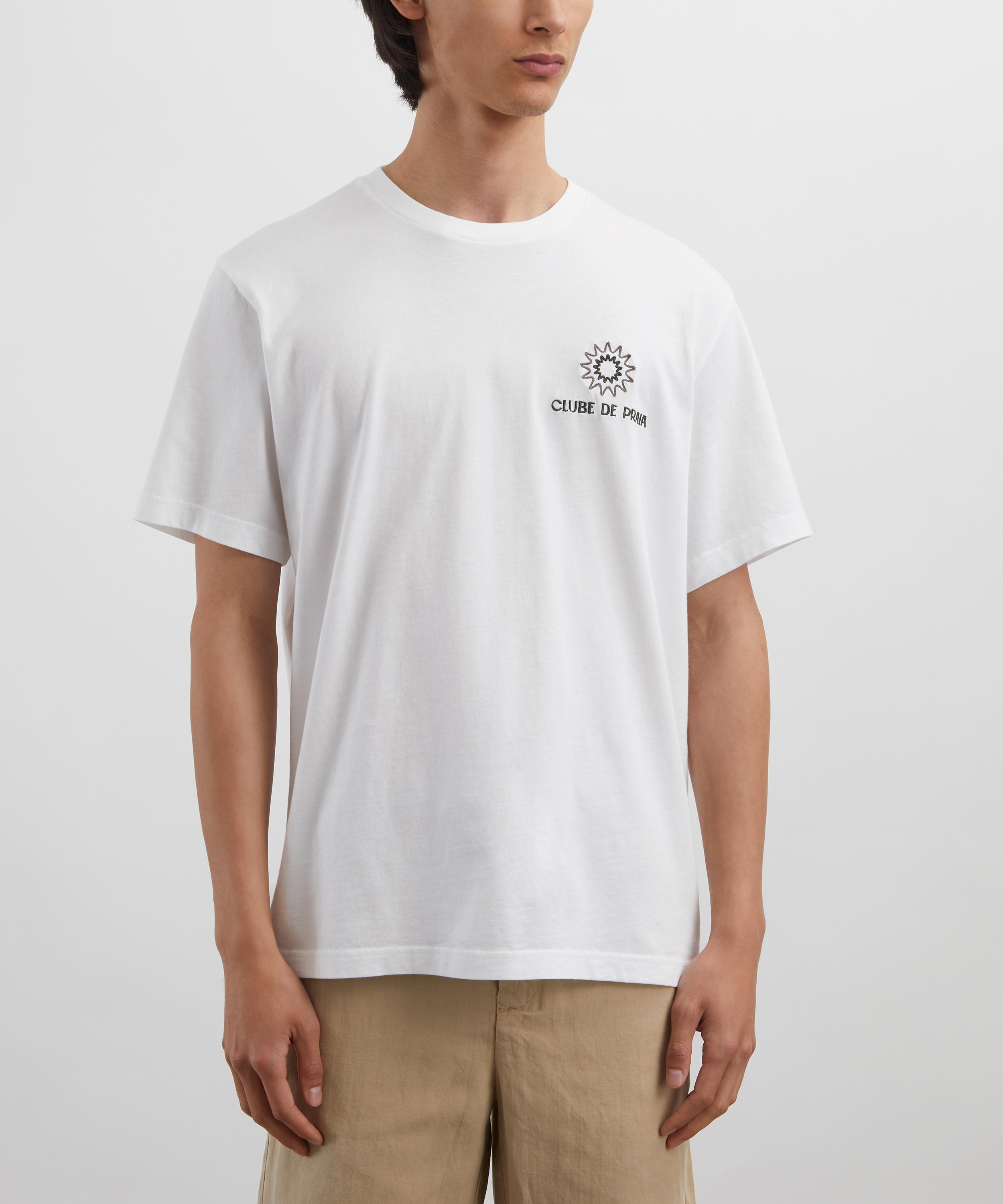 Frescobol Carioca - Rosa Clube De Praia Embroidered T-Shirt image number 2
