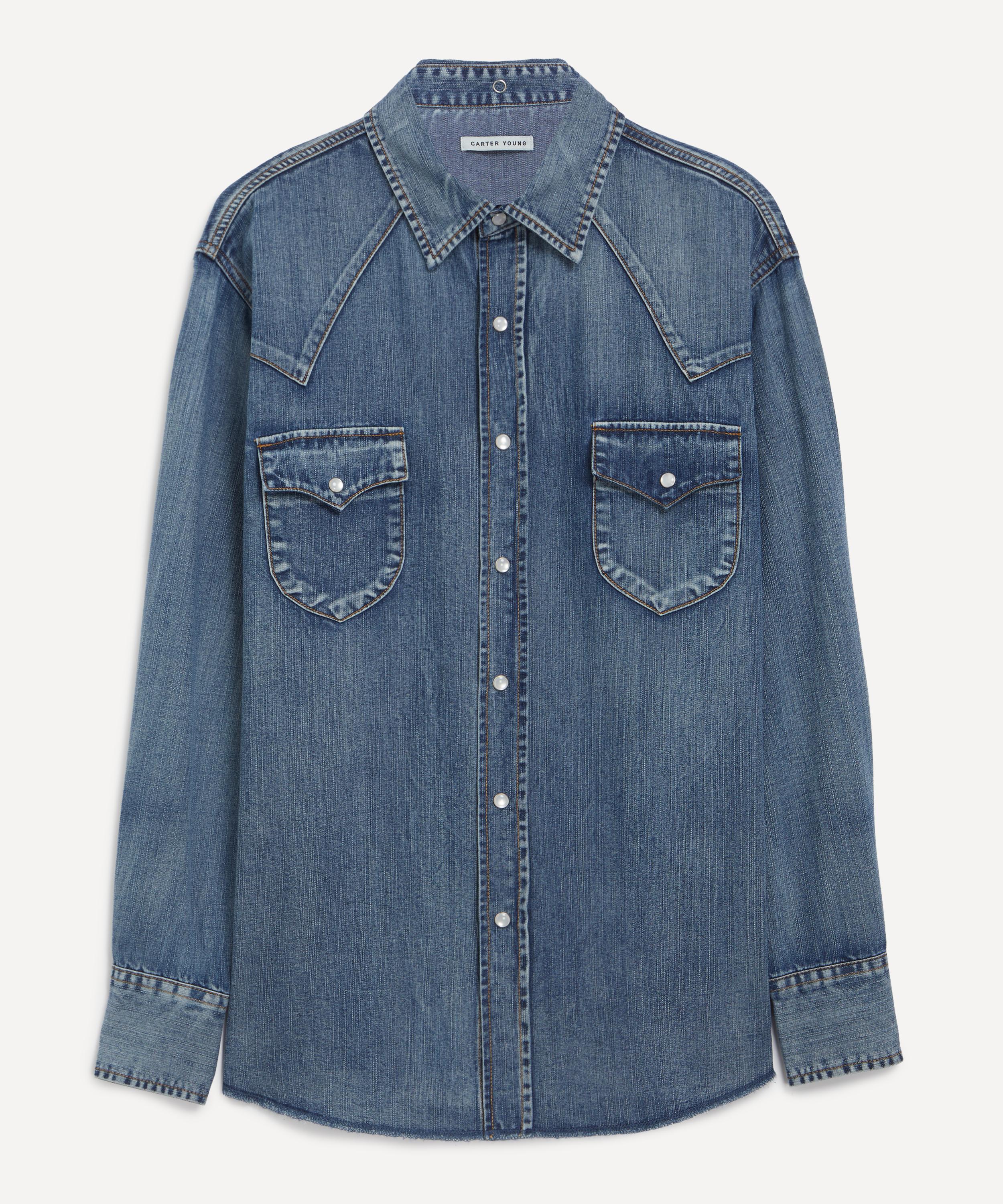 Carter Young - Denim Western Shirt