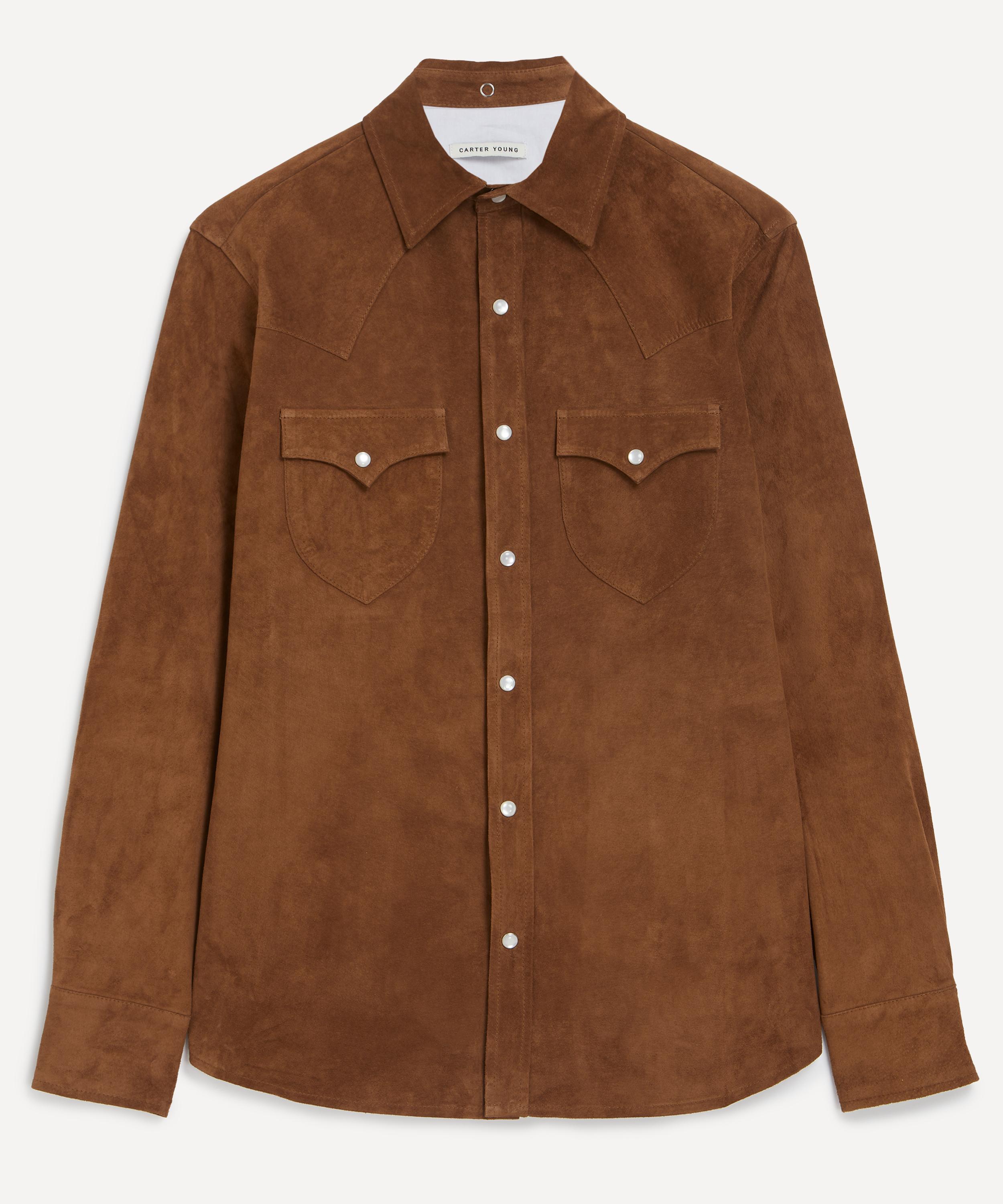 Carter Young - Suede Western Shirt image number 0