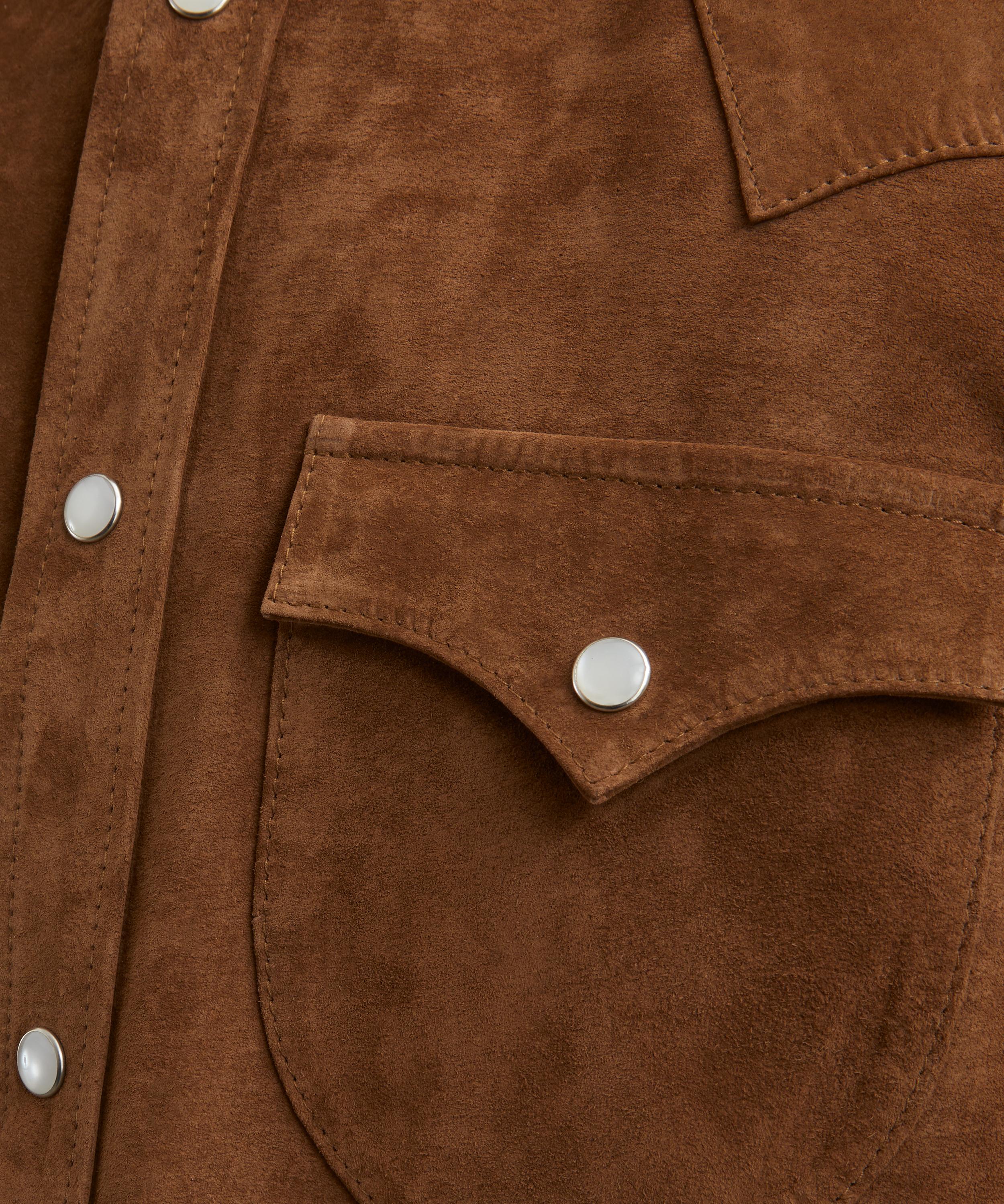 Carter Young - Suede Western Shirt image number 4
