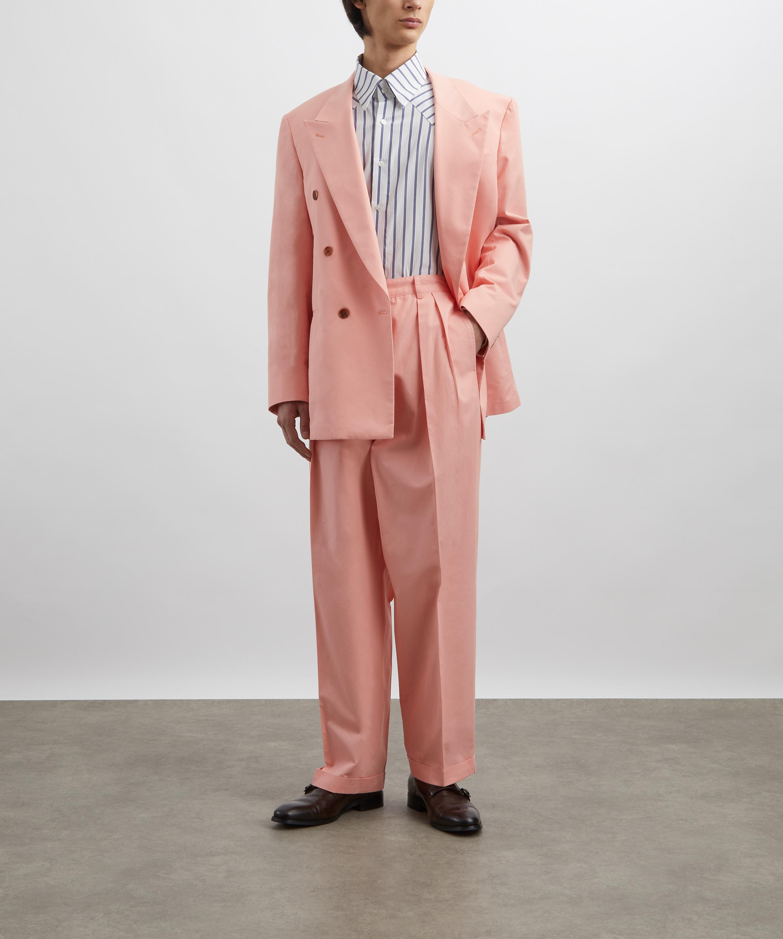 Carter Young - Pink Pleated Trousers image number 1