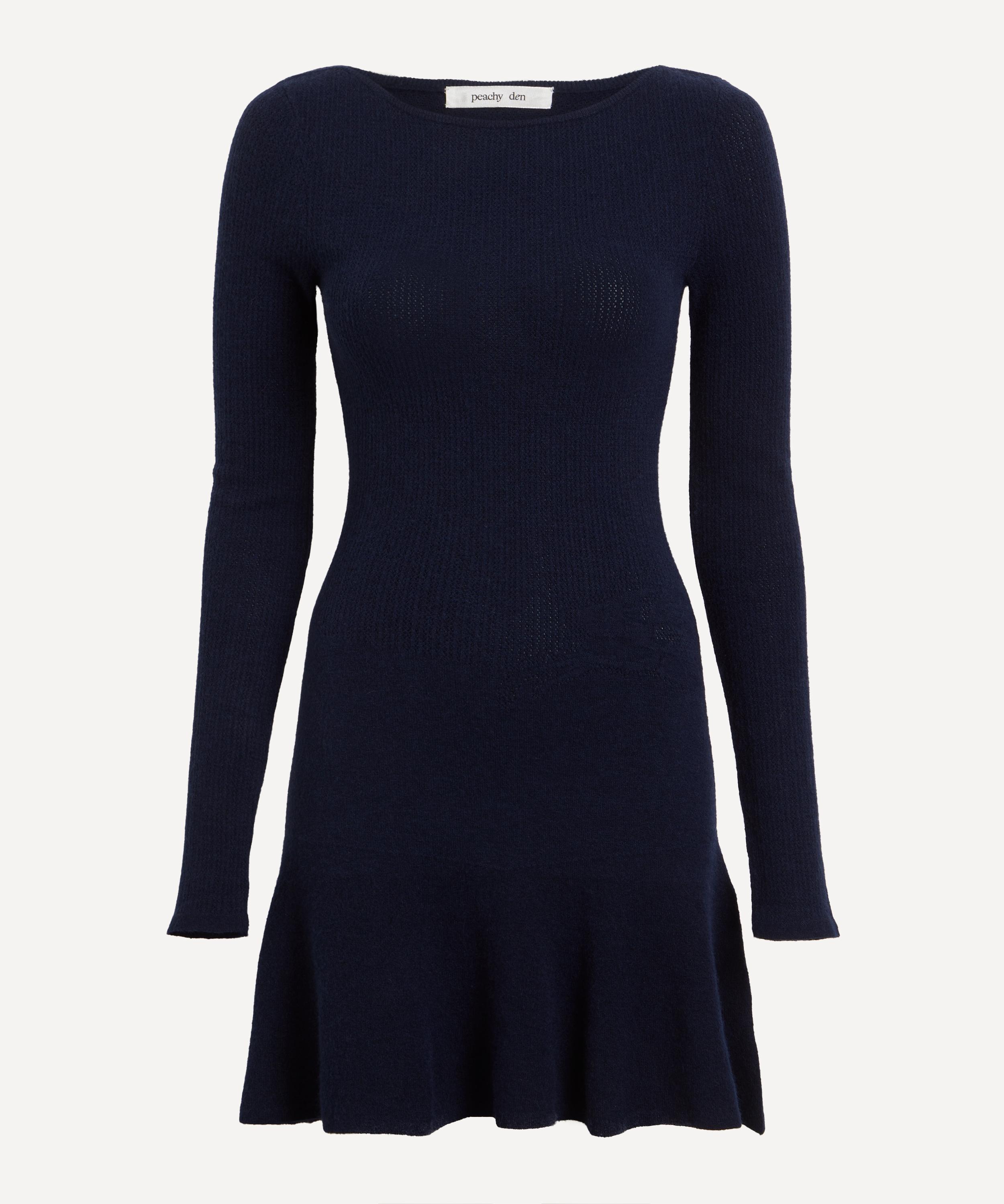 Peachy Den - Claudine Knitted Mini-Dress